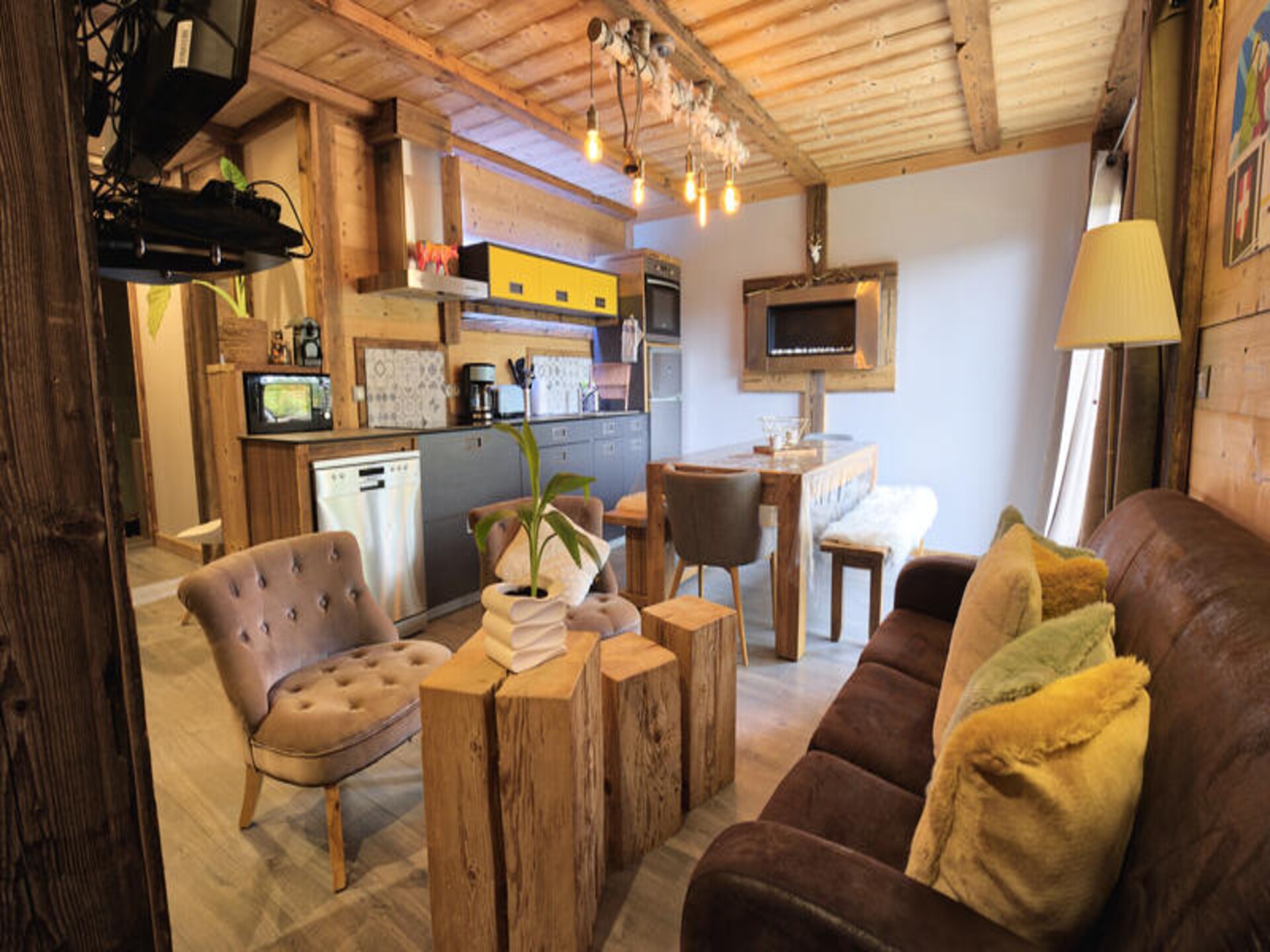 Chalet La Chalee: Ski-in/ski-out in Espace Diamant met uitzicht op Mont Blanc - foto 11