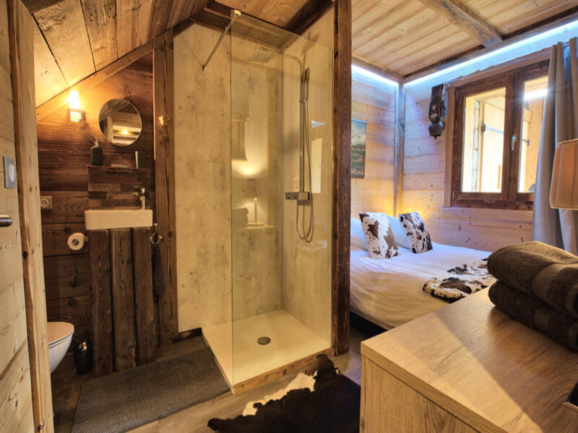 Chalet La Chalee: Ski-in/ski-out in Espace Diamant met uitzicht op Mont Blanc - foto 16