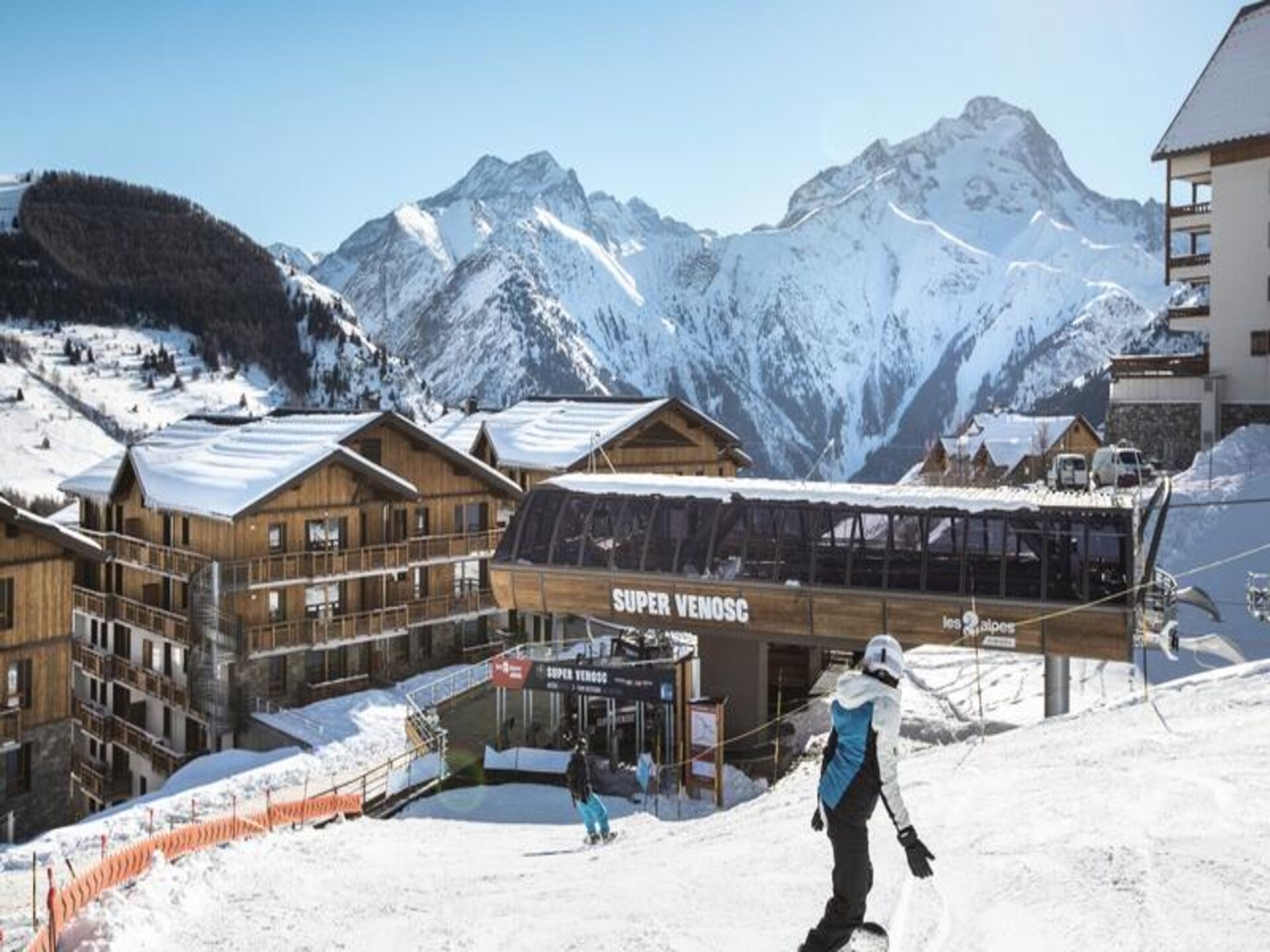 Appartement 6 personen aan de piste in Les Deux Alpes met zwembad - foto 15