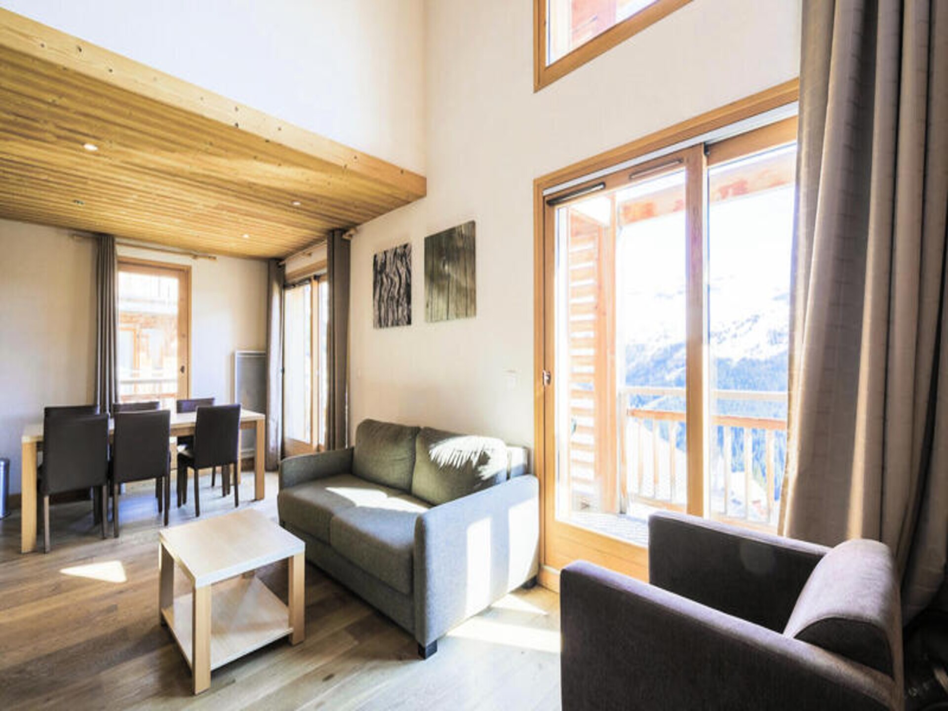 Panoramisch appartement voor 8 personen in Flaine, Grand Massif - foto 6
