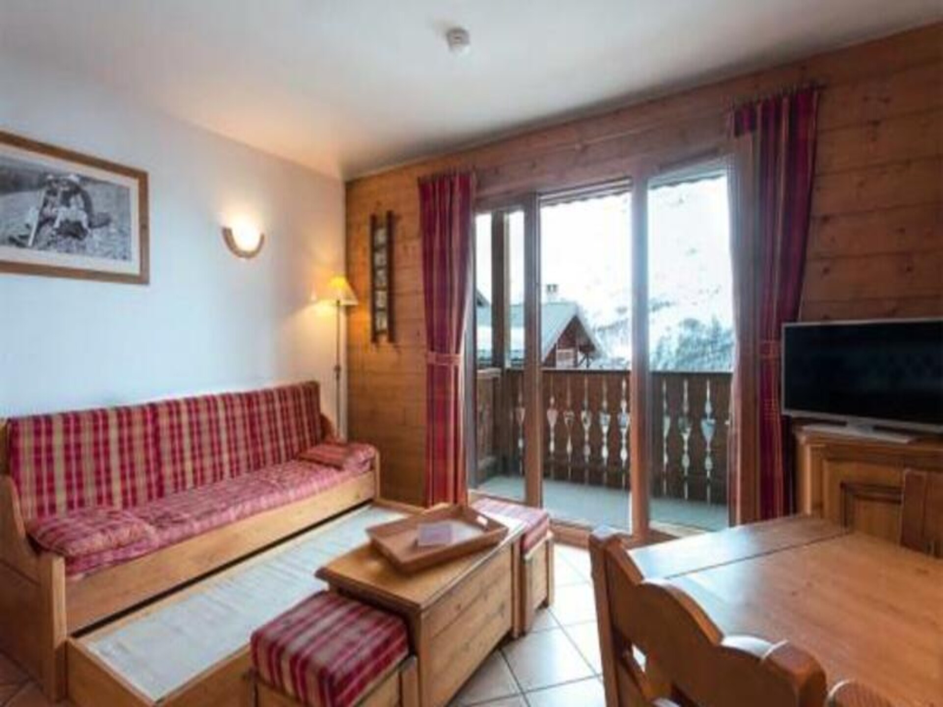 Authentiek appartement 6p, direct aan de piste in Les Menuires - foto 9