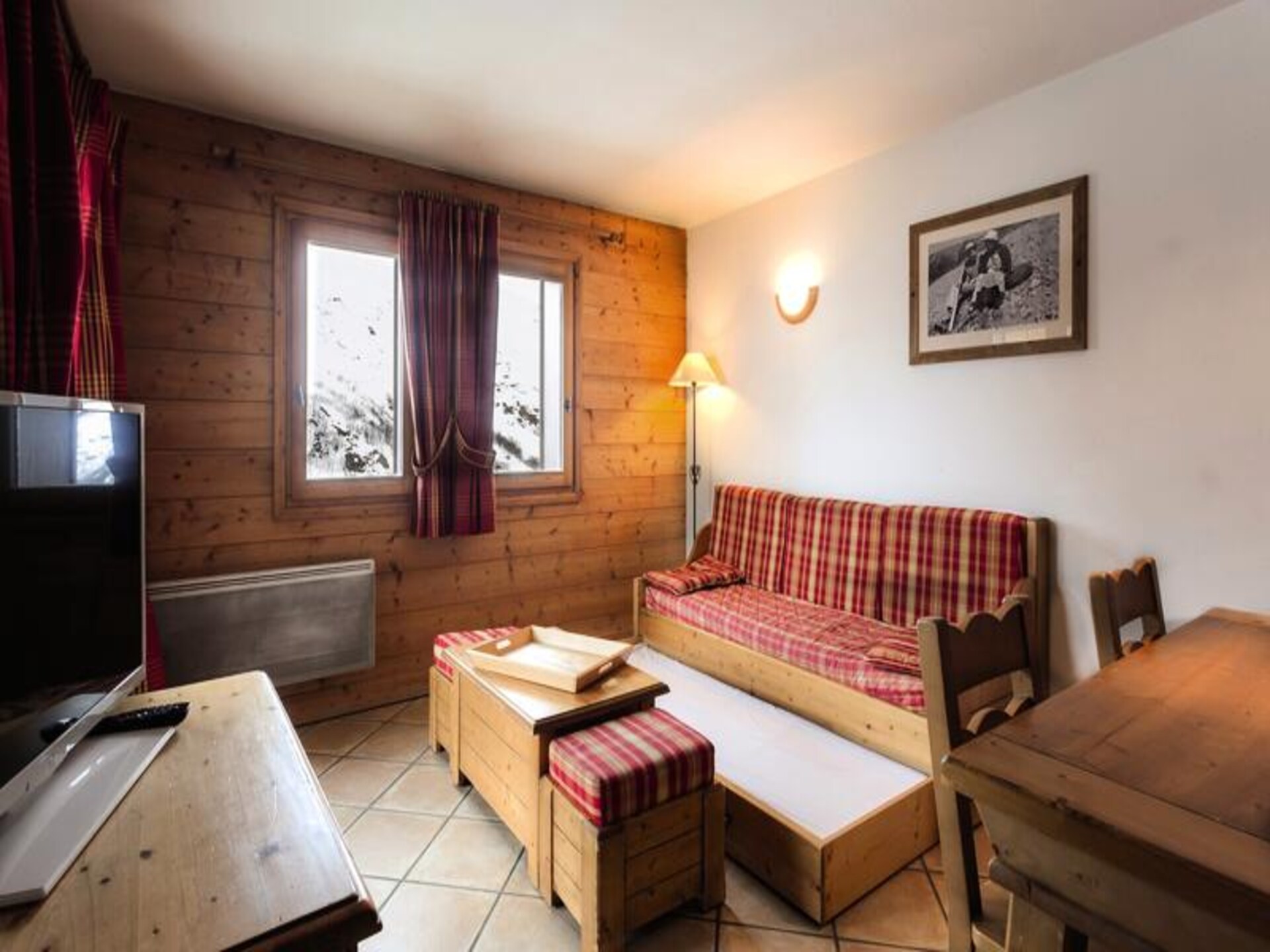 Authentiek appartement 6p, direct aan de piste in Les Menuires - foto 12