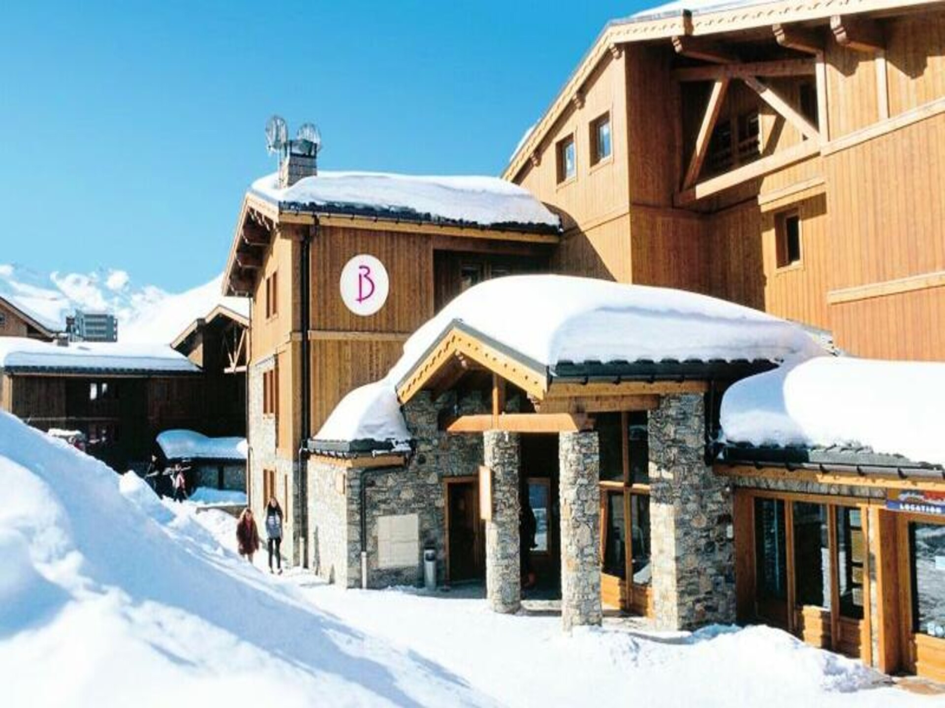 Knus appartement voor 4 in Les Menuires, direct aan de piste - foto 3
