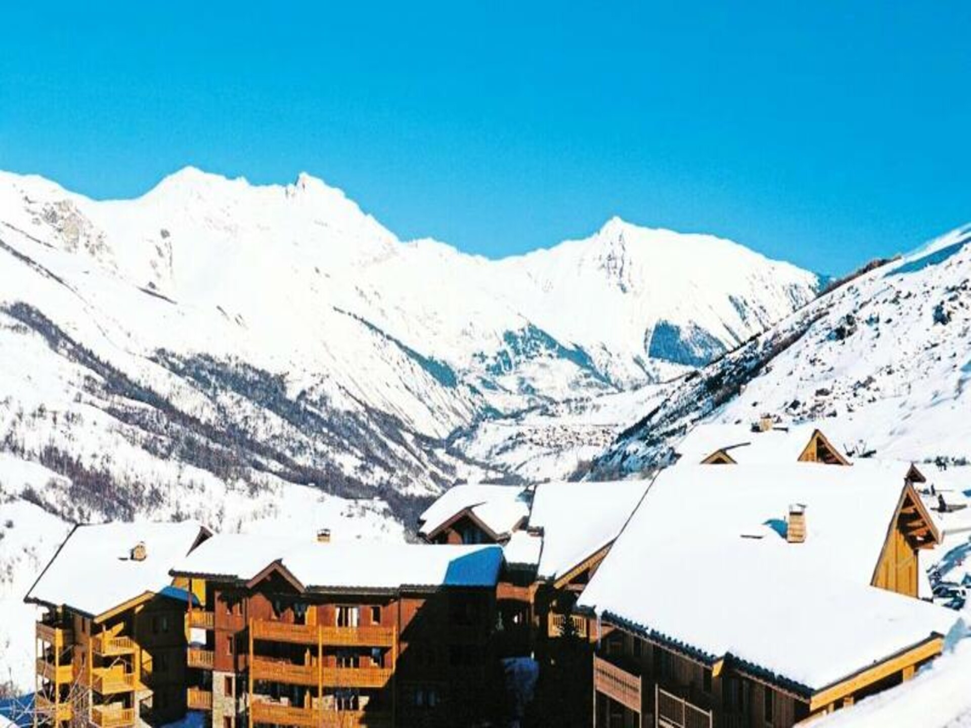 Knus appartement voor 4 in Les Menuires, direct aan de piste - foto 10