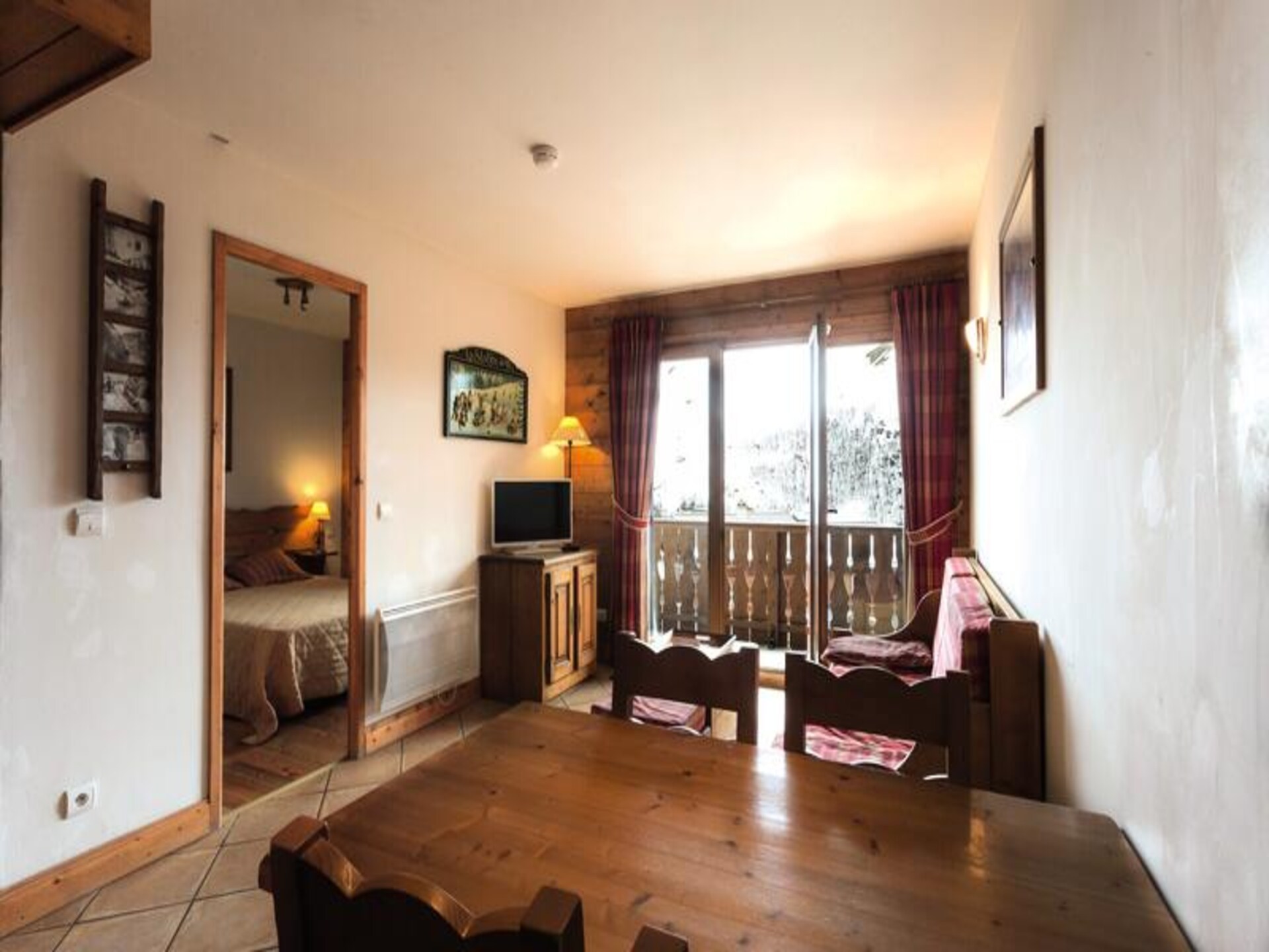 Knus appartement voor 4 in Les Menuires, direct aan de piste - foto 13