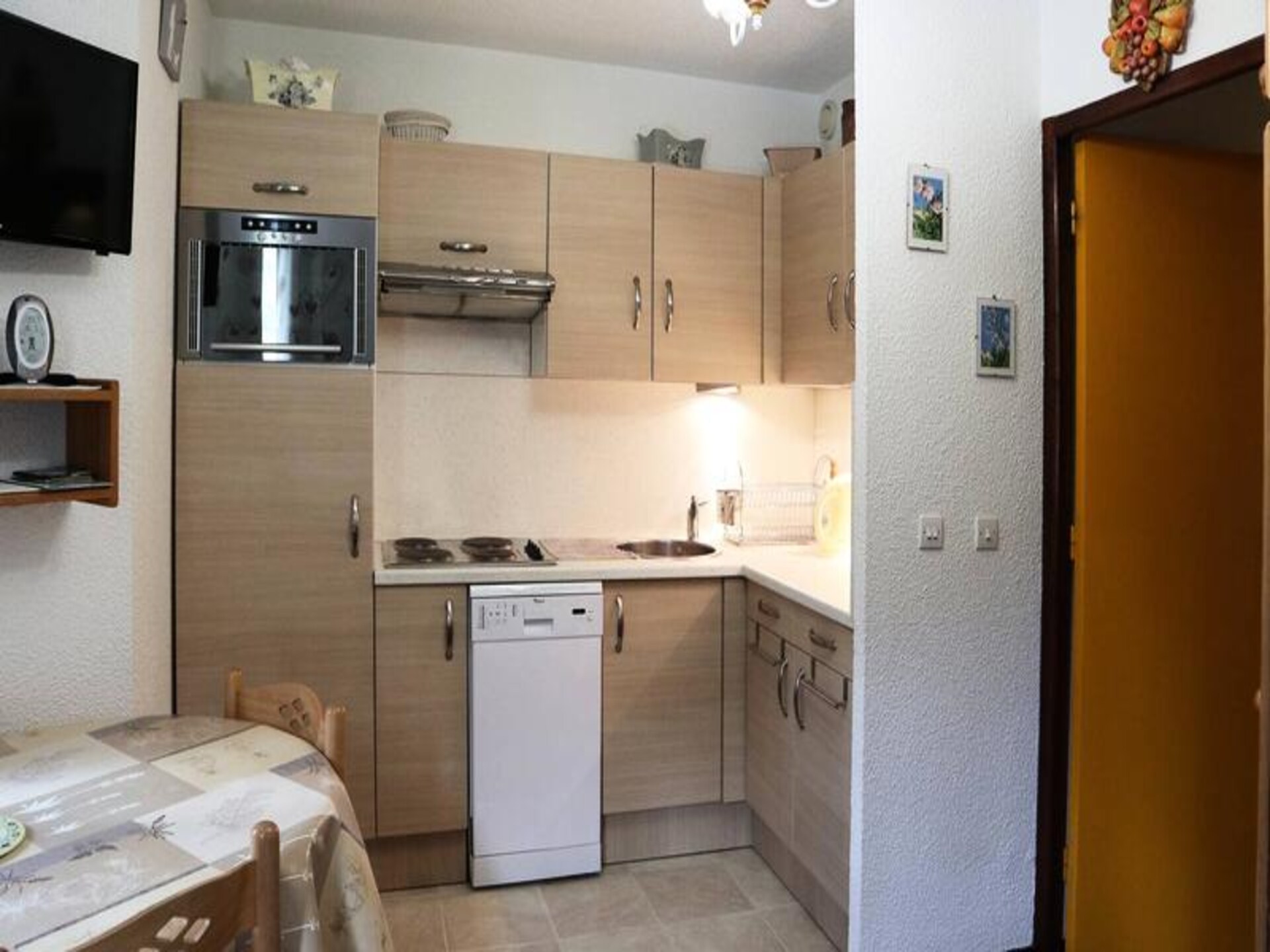 Studio aan de piste met zuidbalkon en uitzicht op Les Orres - foto 6