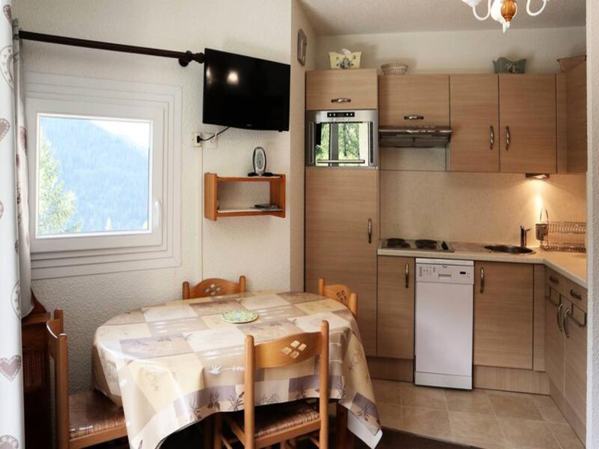 Studio aan de piste met zuidbalkon en uitzicht op Les Orres - foto 7