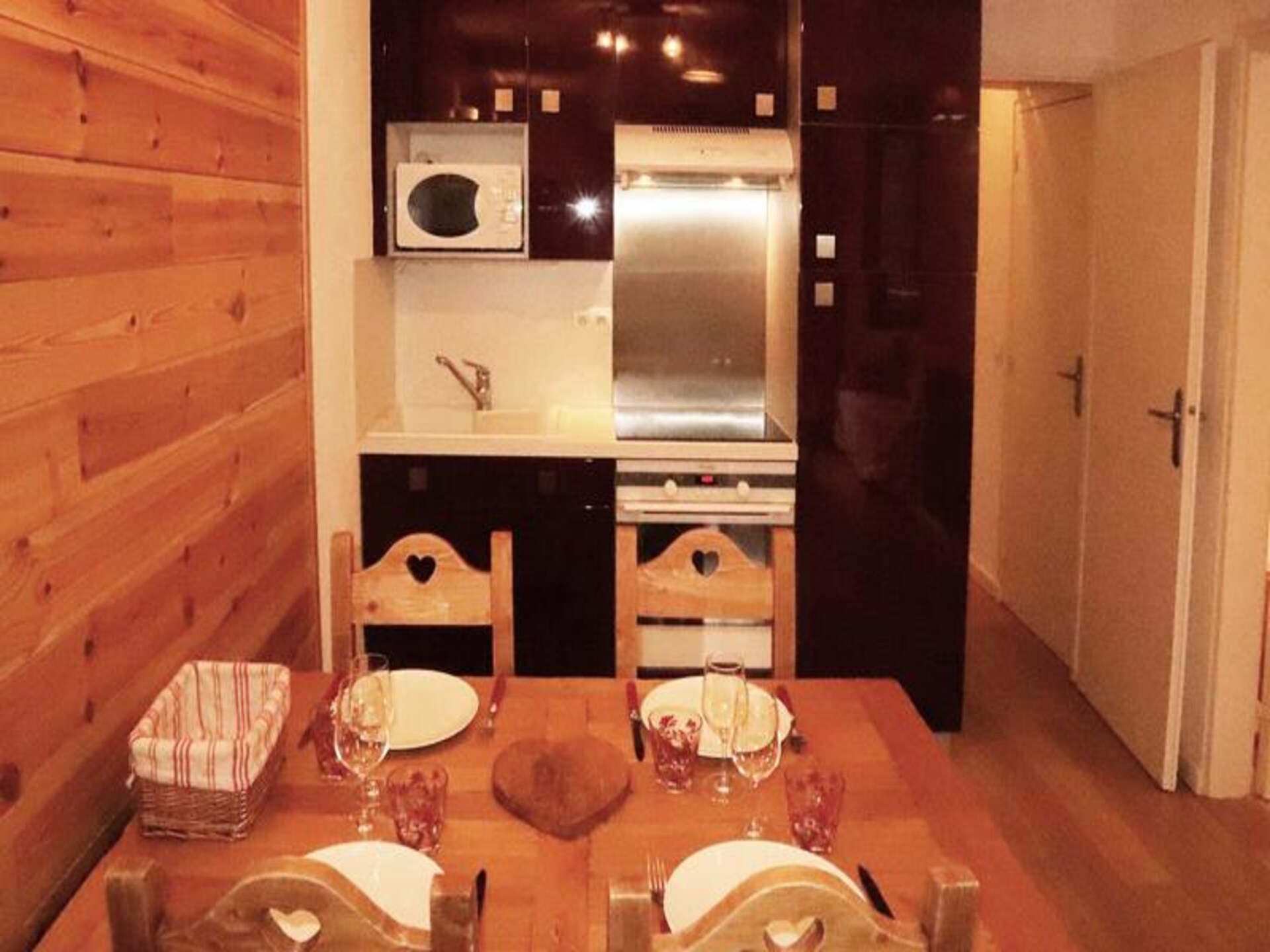 Sfeervol 4-persoons appartement in Les Orres, 100m van de pistes - foto 7