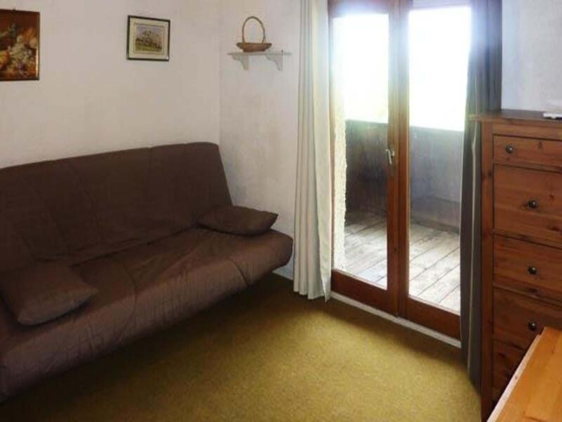 Knusse studio voor 4 personen met balkon en directe piste-toegang in Les Orres - foto 6