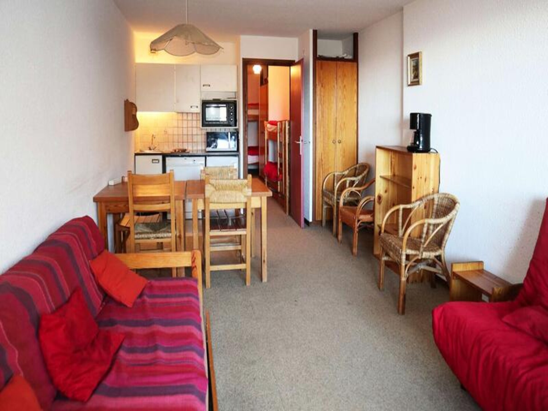 Studio-appartement op de piste in Les Orres 1650 met panoramisch uitzicht - foto 5