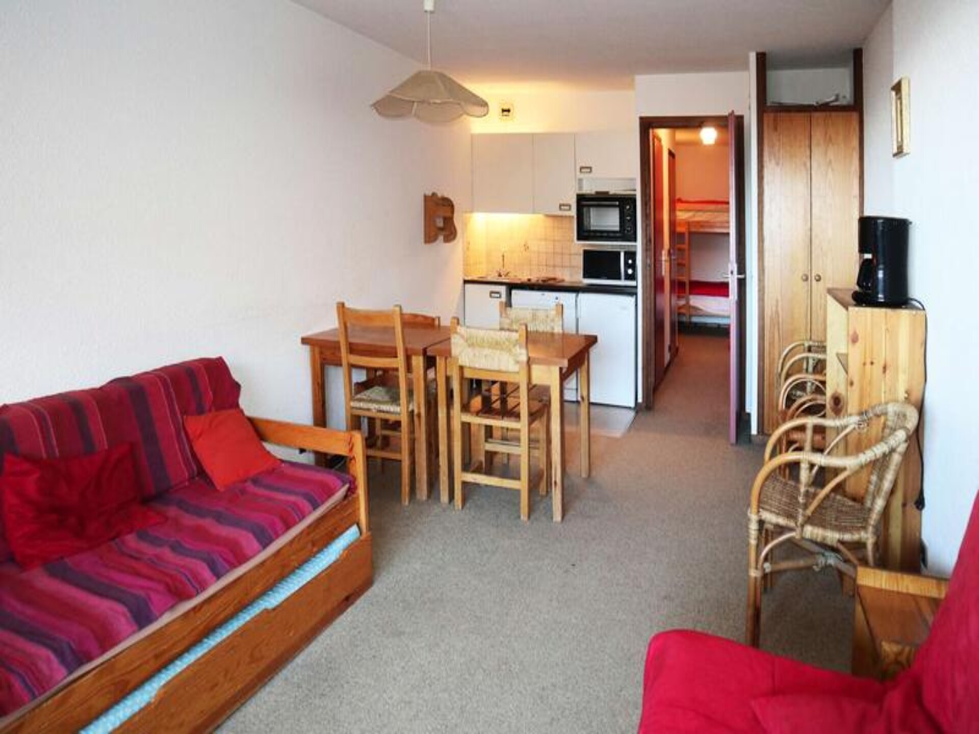 Studio-appartement op de piste in Les Orres 1650 met panoramisch uitzicht - foto 6