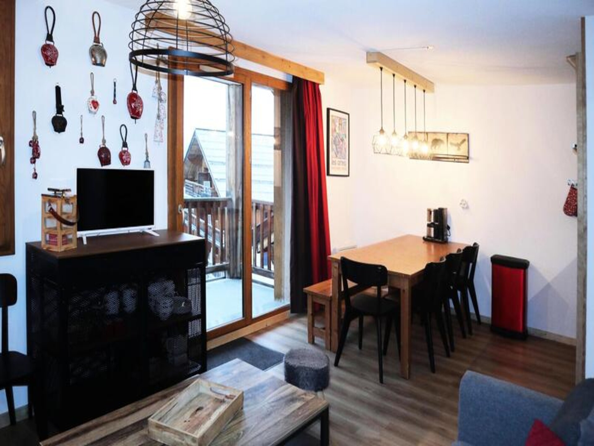 Duplex voor 10 personen met zwembad en jacuzzi in Les Orres 1800 - foto 2
