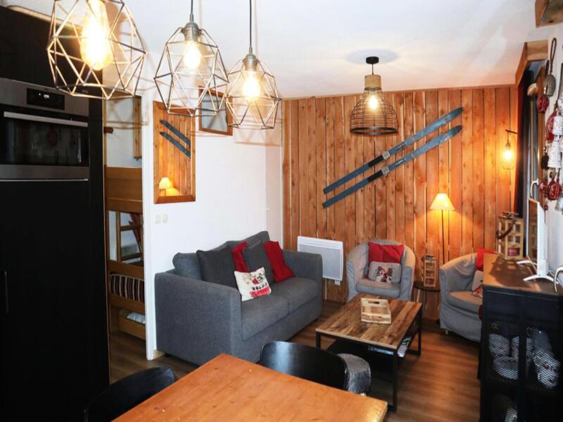 Duplex voor 10 personen met zwembad en jacuzzi in Les Orres 1800 - foto 5