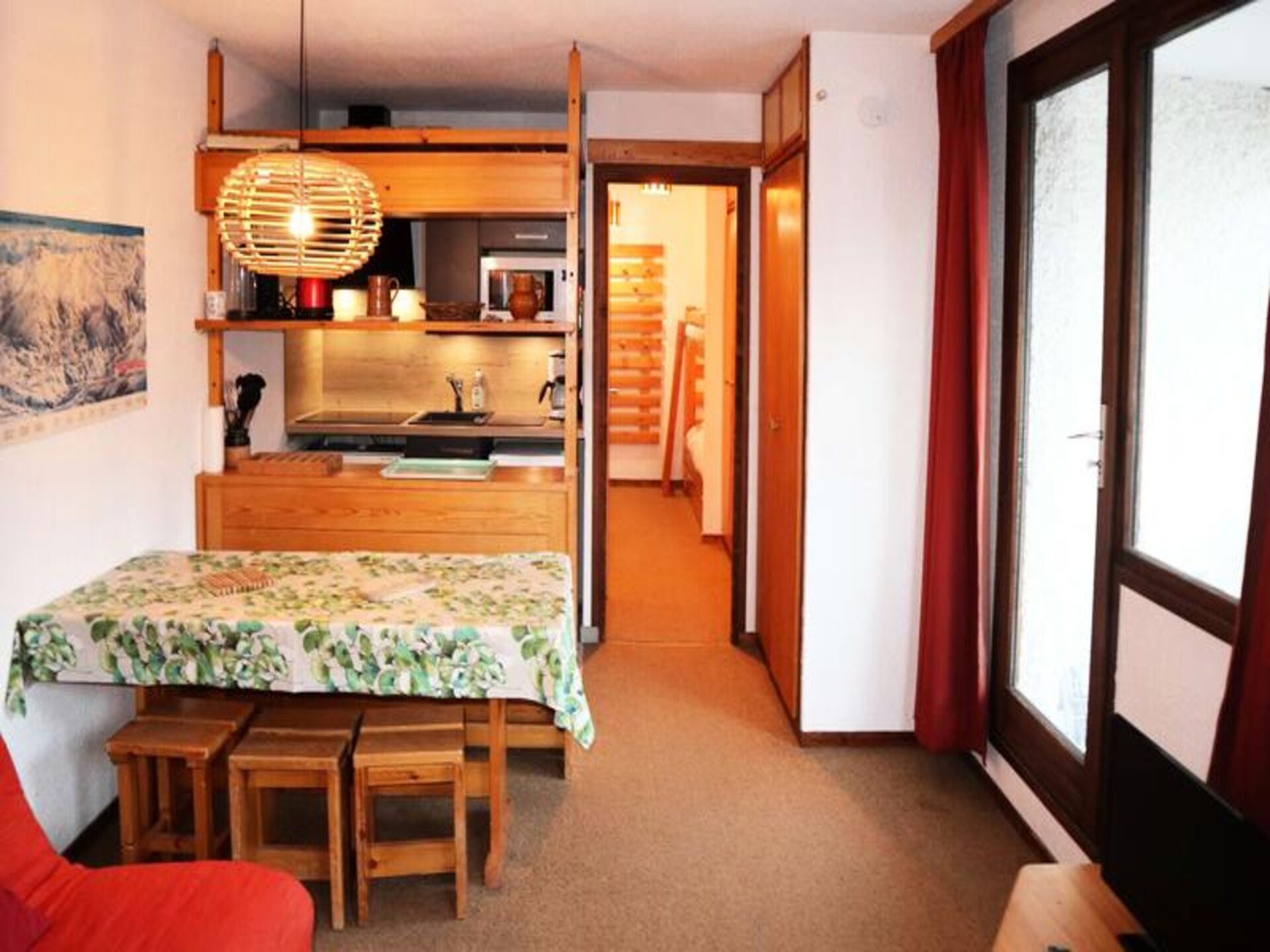 Appartement 6p in Les Orres 1650 met balkon op zuidoosten en directe piste-toegang - foto 3