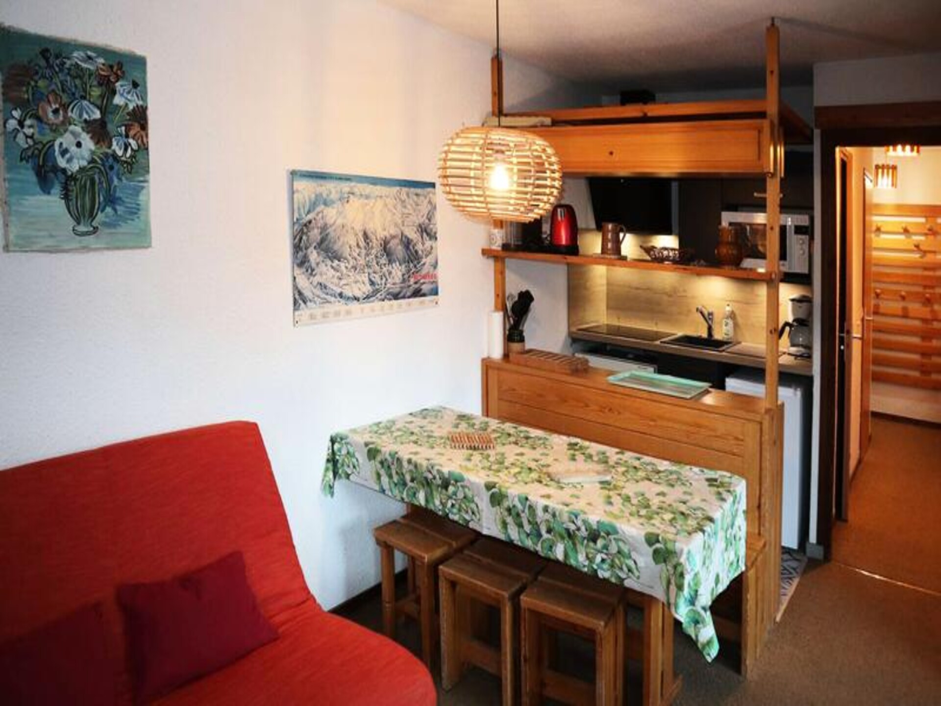 Appartement 6p in Les Orres 1650 met balkon op zuidoosten en directe piste-toegang - foto 5