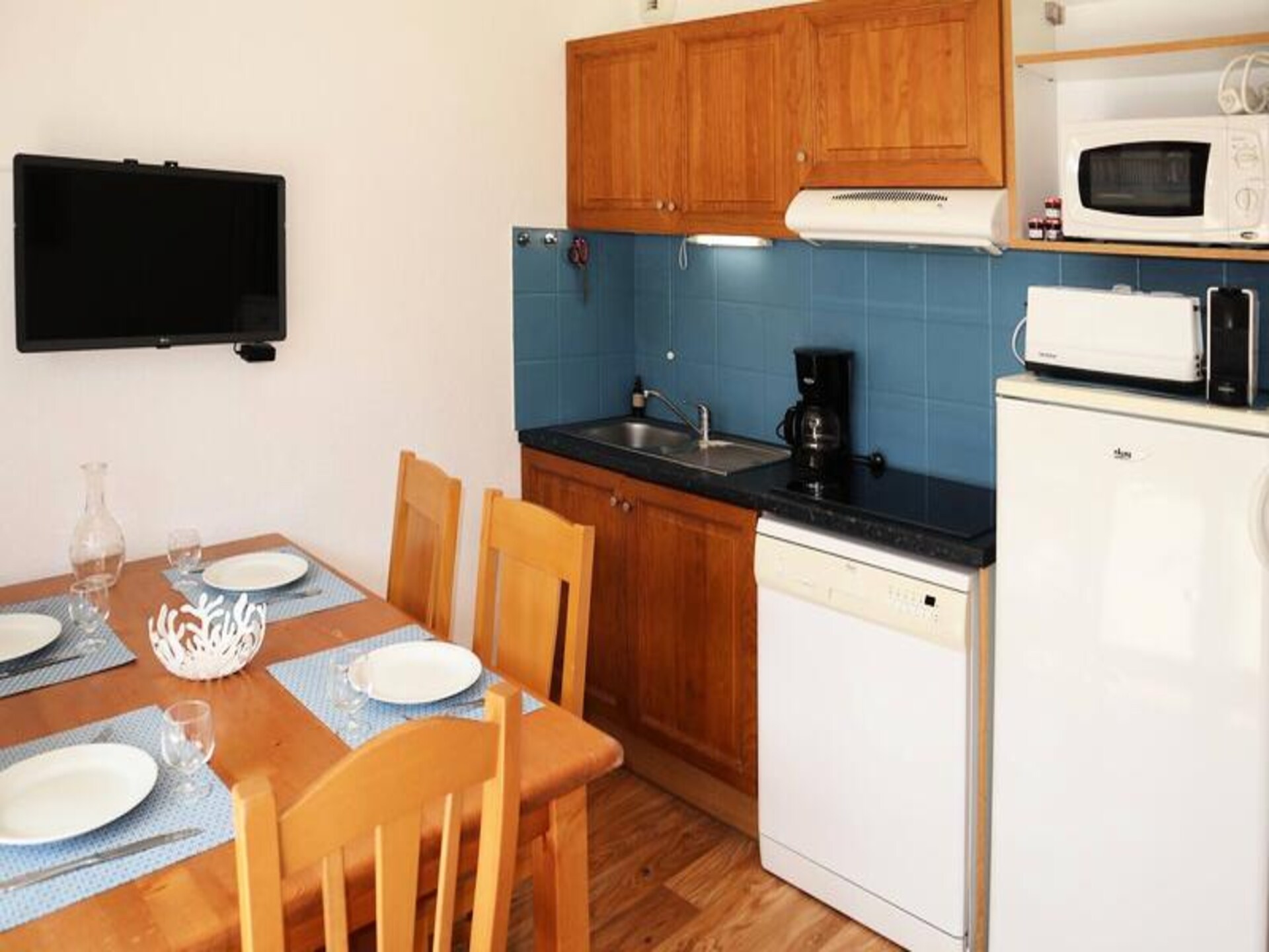 Appartement 6 pers. in Les Orres met zwembad en terras op het zuidoosten - foto 6