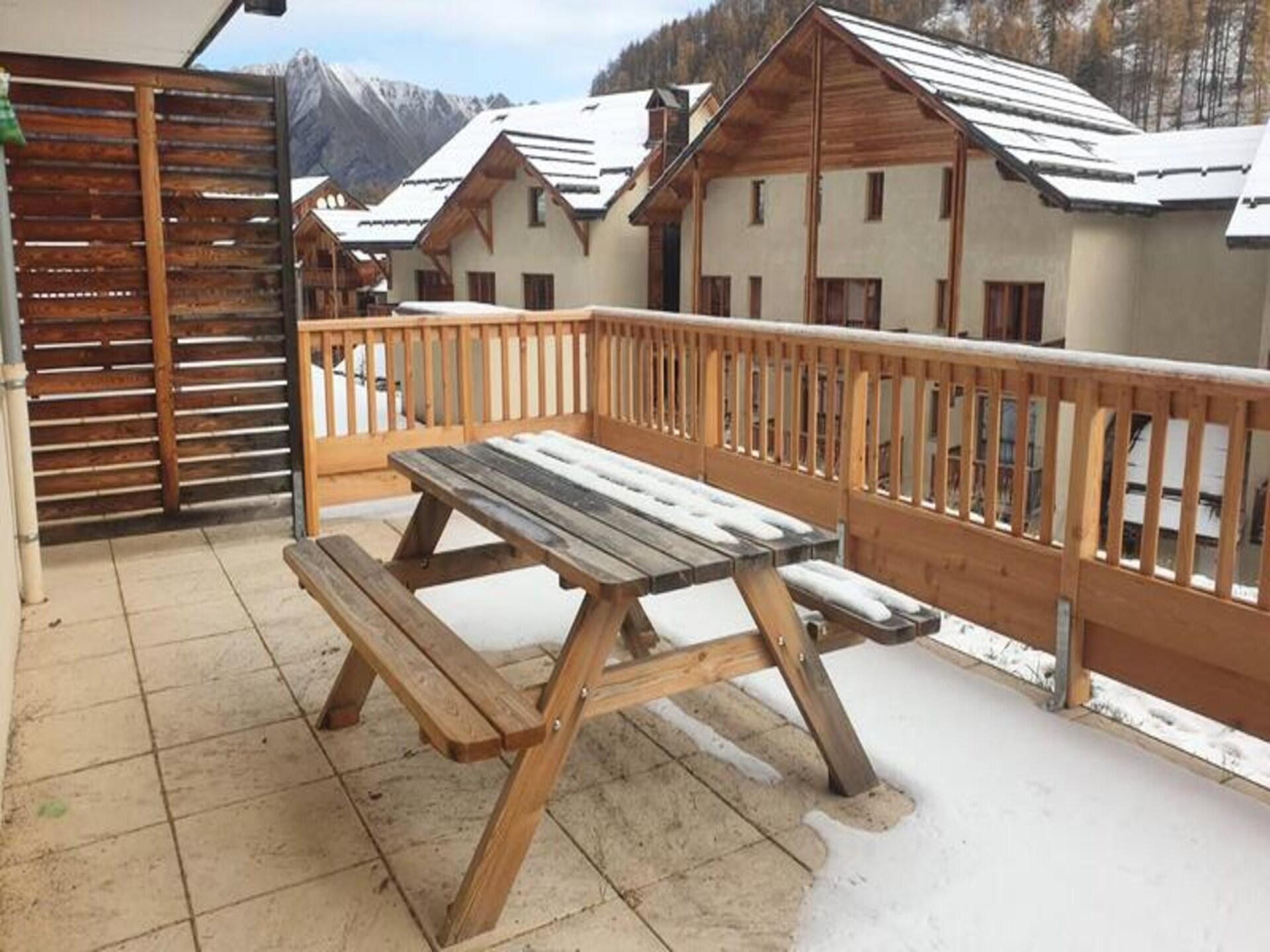Appartement 6 pers. in Les Orres met zwembad en terras op het zuidoosten - foto 10