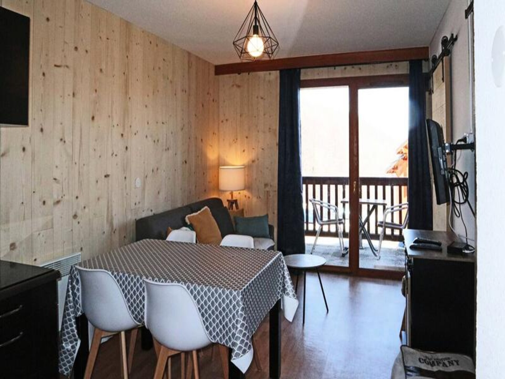 Appartement 6 pers. aan de piste in Les Orres met zwembad en sauna - foto 7
