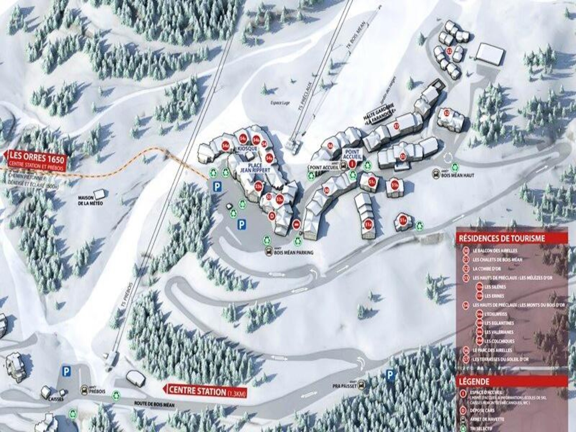 Appartement 6 pers. aan de piste in Les Orres met zwembad en sauna - foto 13