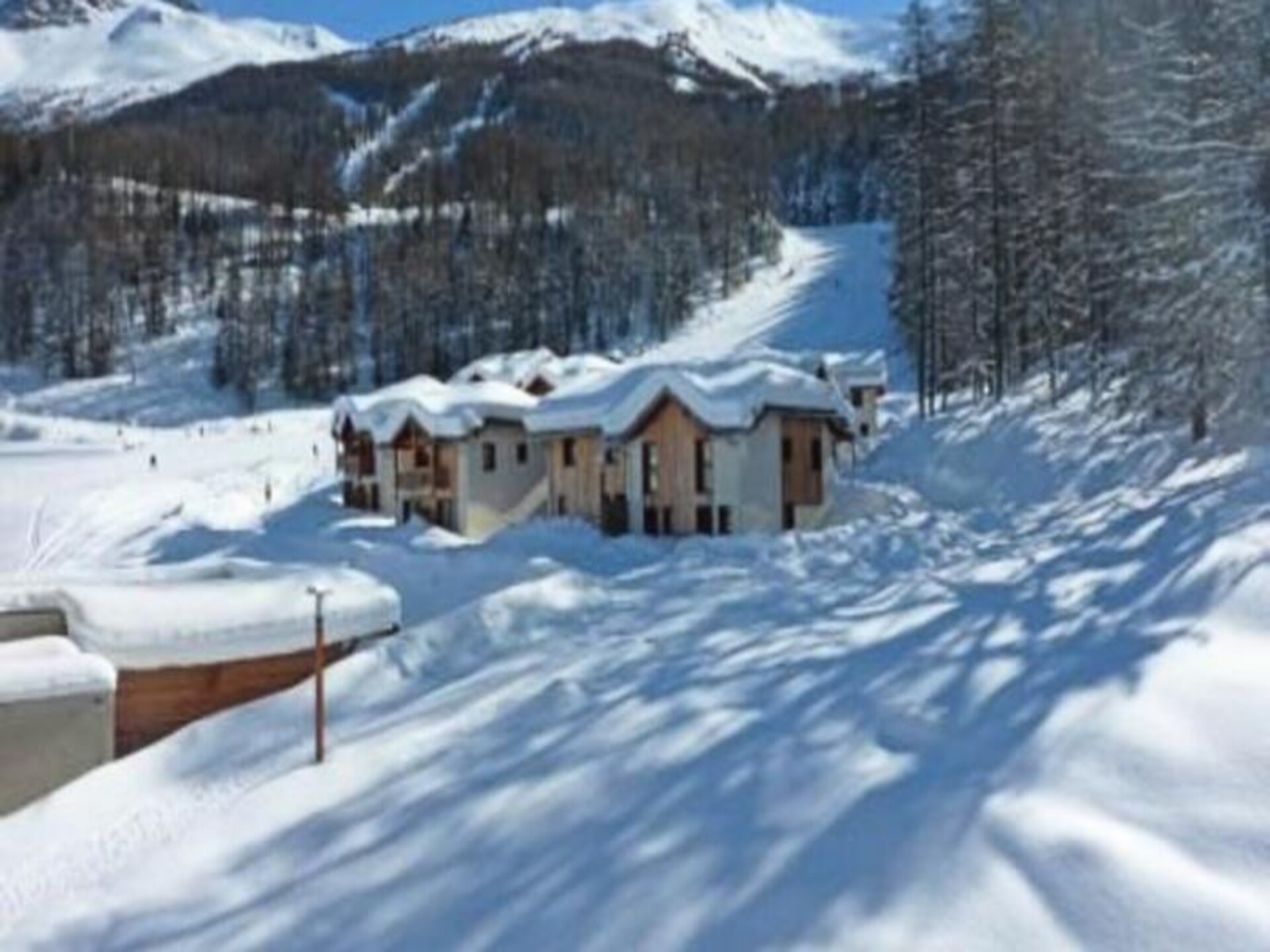 Appartement 6 pers. aan de piste in Les Orres met zwembad en sauna - foto 14