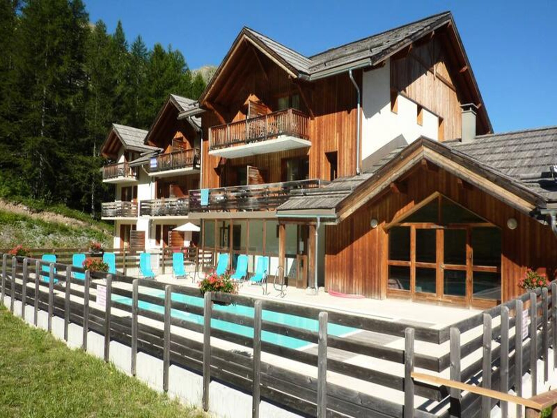 Appartement 6 pers. aan de piste in Les Orres met zwembad en sauna - foto 16