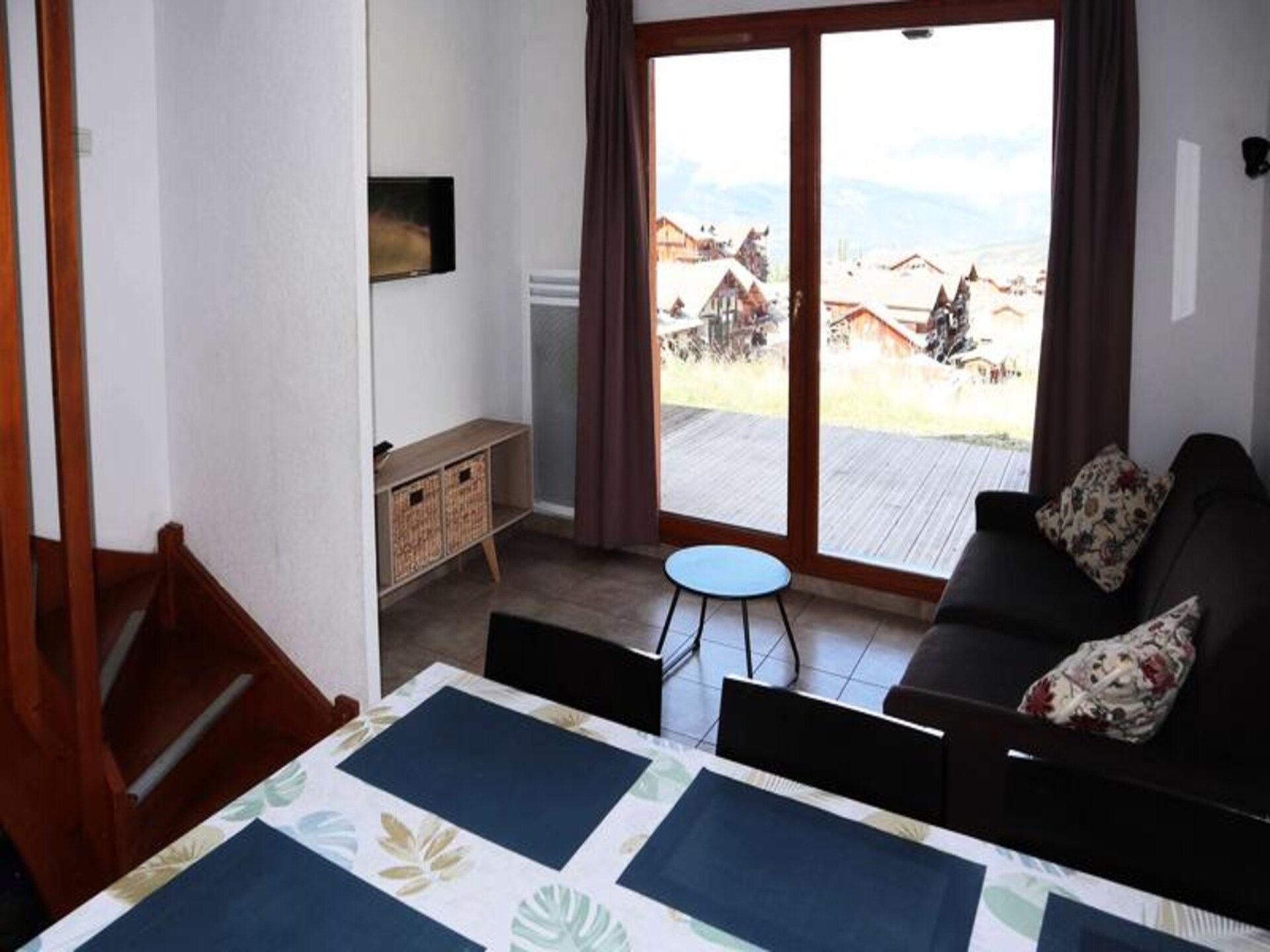 Duplex appartement op de piste in Les Orres 1800 met zwembad en sauna - foto 3