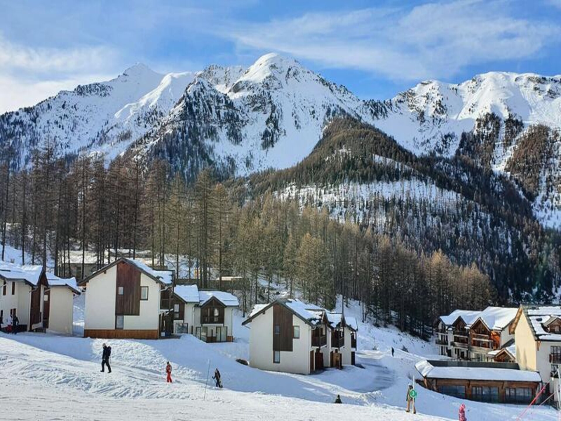 Duplex appartement op de piste in Les Orres 1800 met zwembad en sauna - foto 15