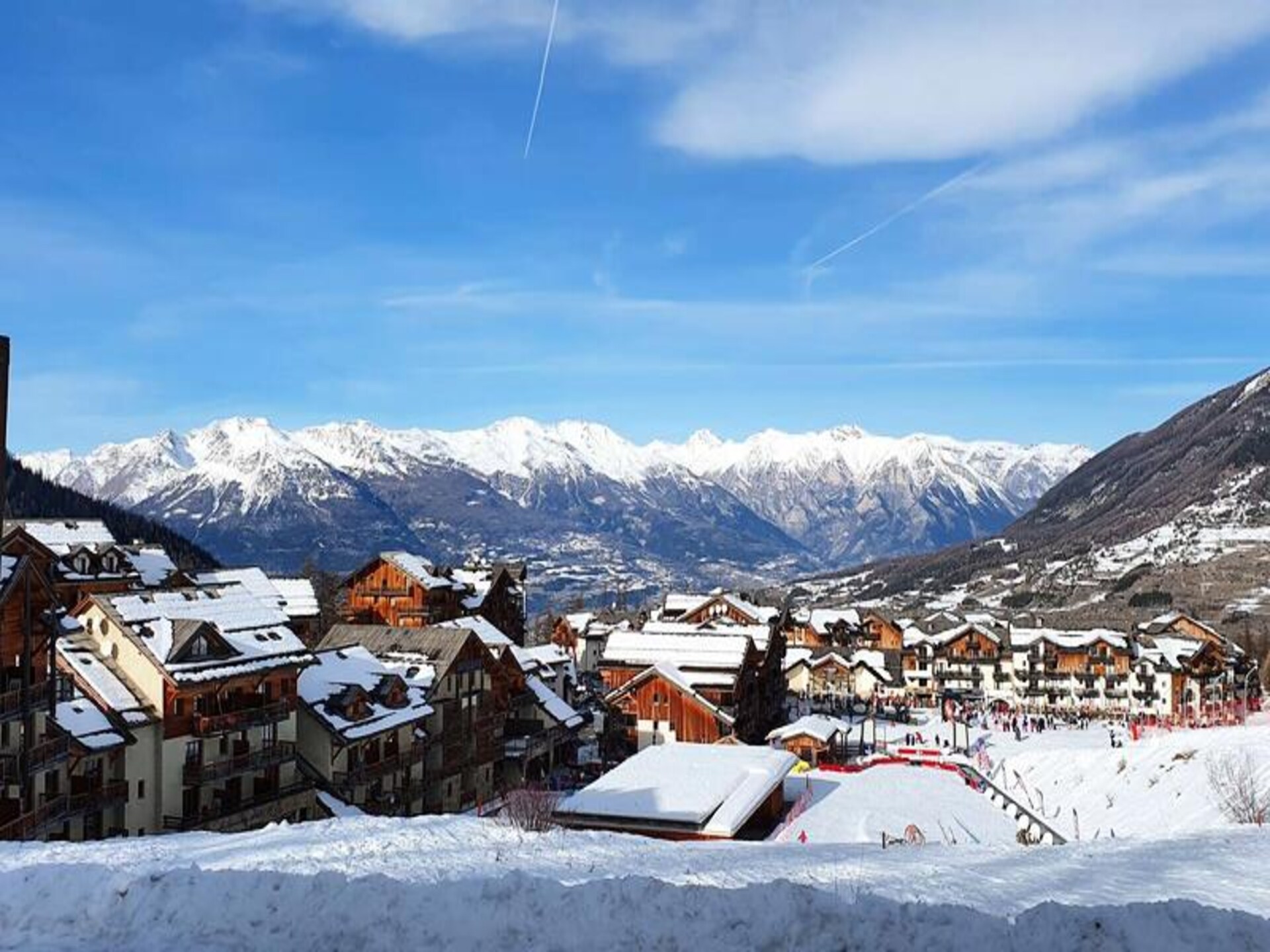 Duplex appartement op de piste in Les Orres 1800 met zwembad en sauna - foto 17