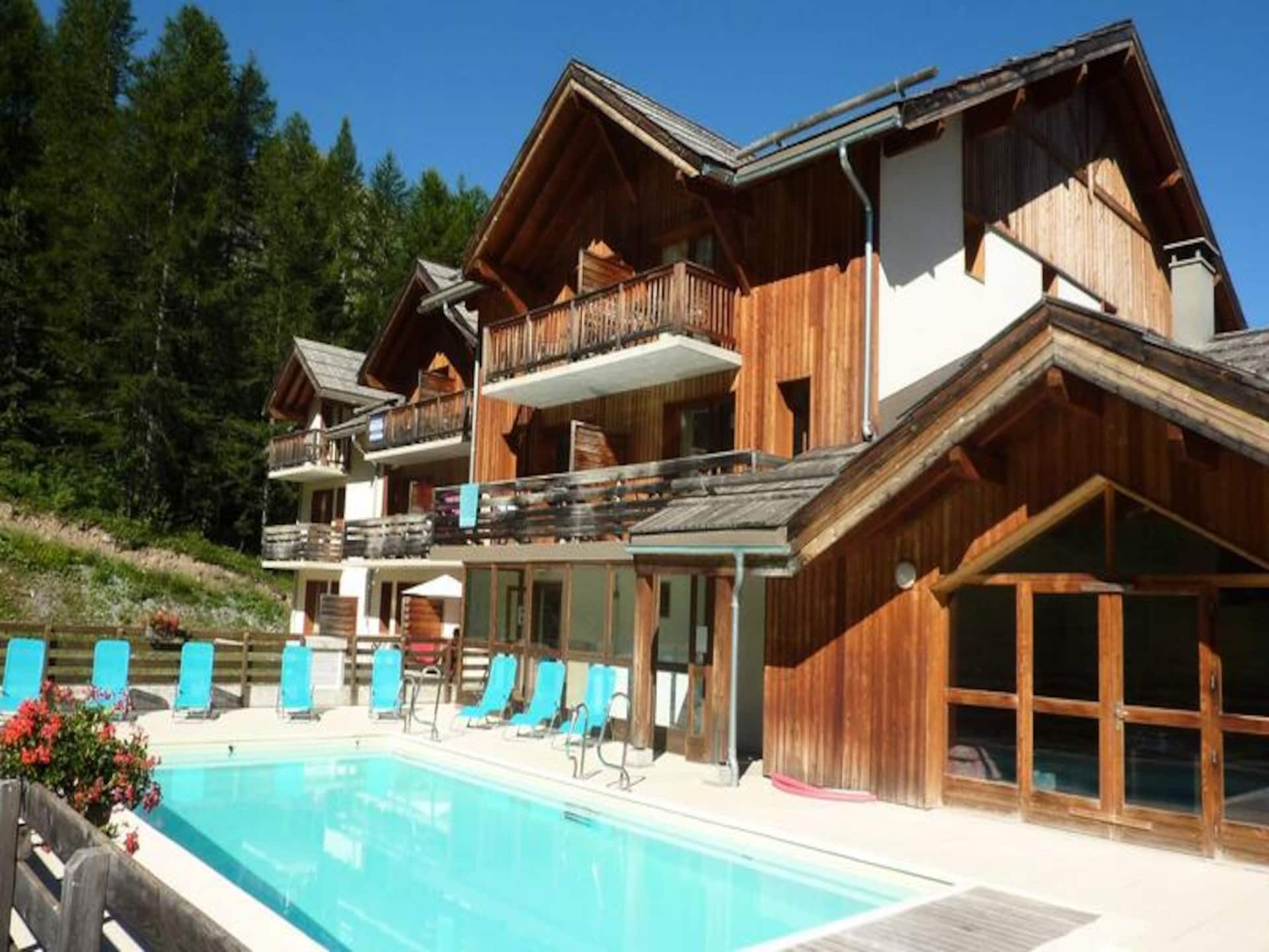 Luxe appartement in Les Orres voor 10 personen met wellness - foto 24
