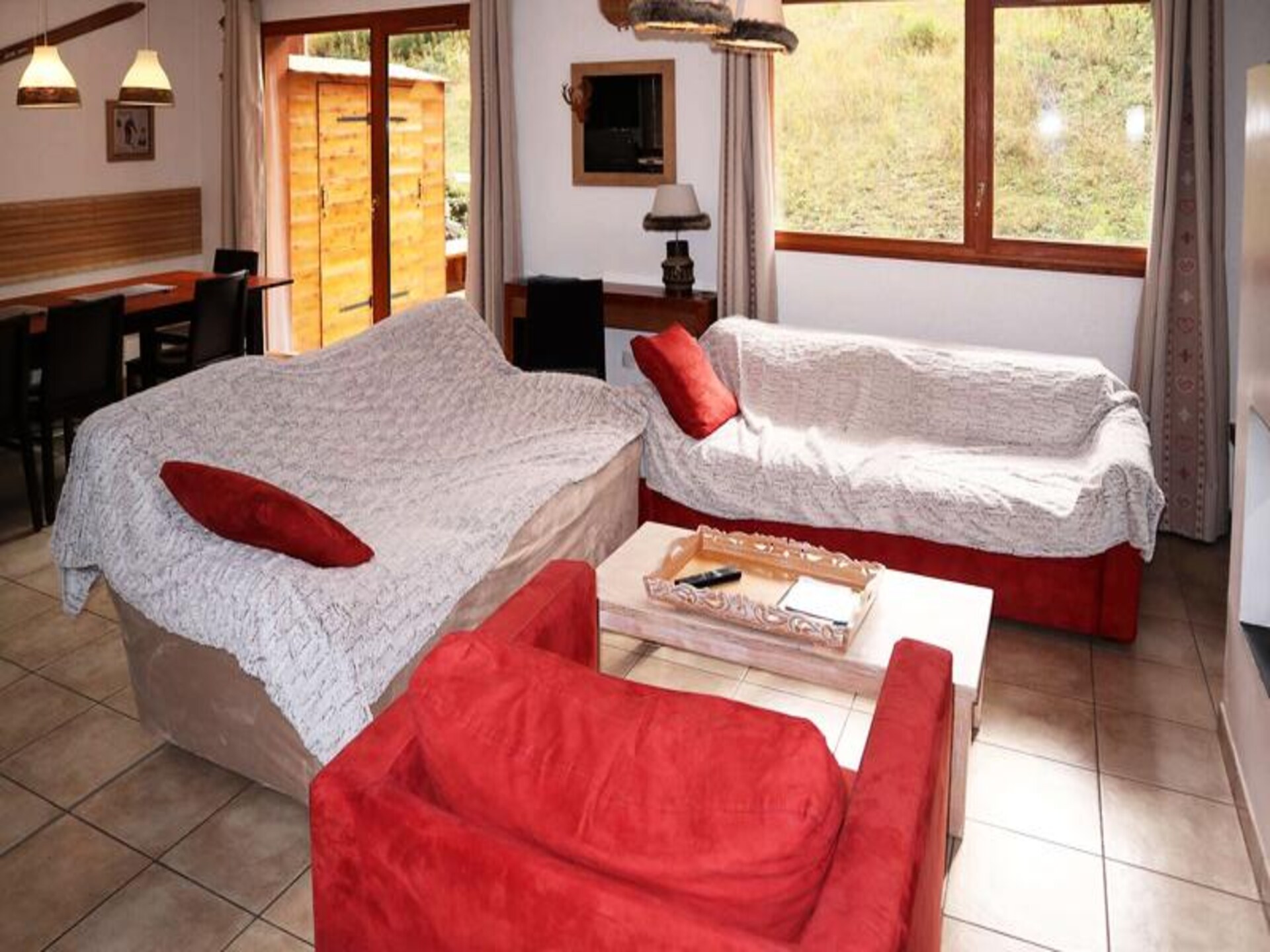 Chalet La Combe D'Or: Ruim appartement voor 10 in Les Orres 1800 - foto 5