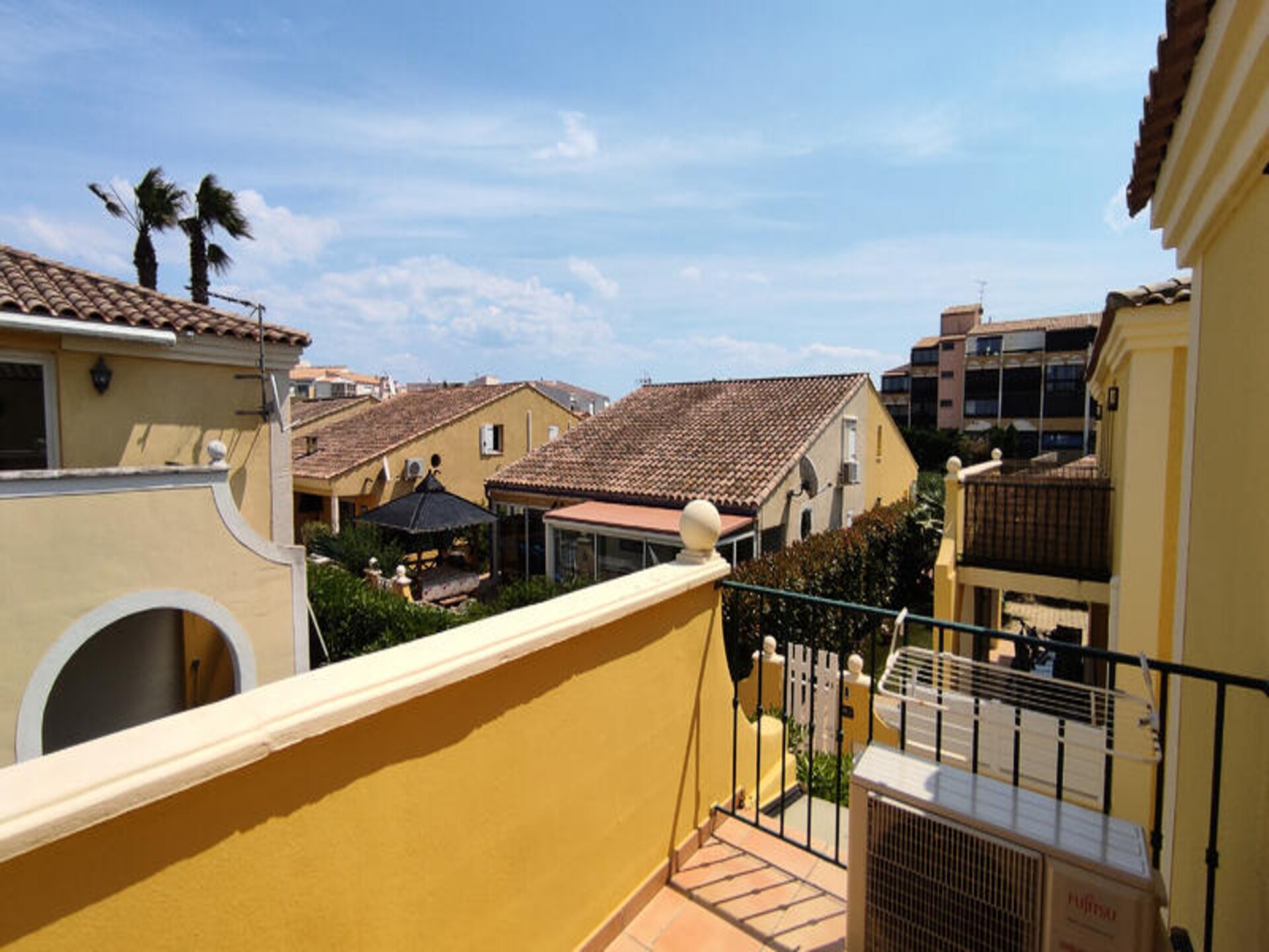 Naturistisch appartement met airco en privéterras in Agde, Occitanië - foto 14