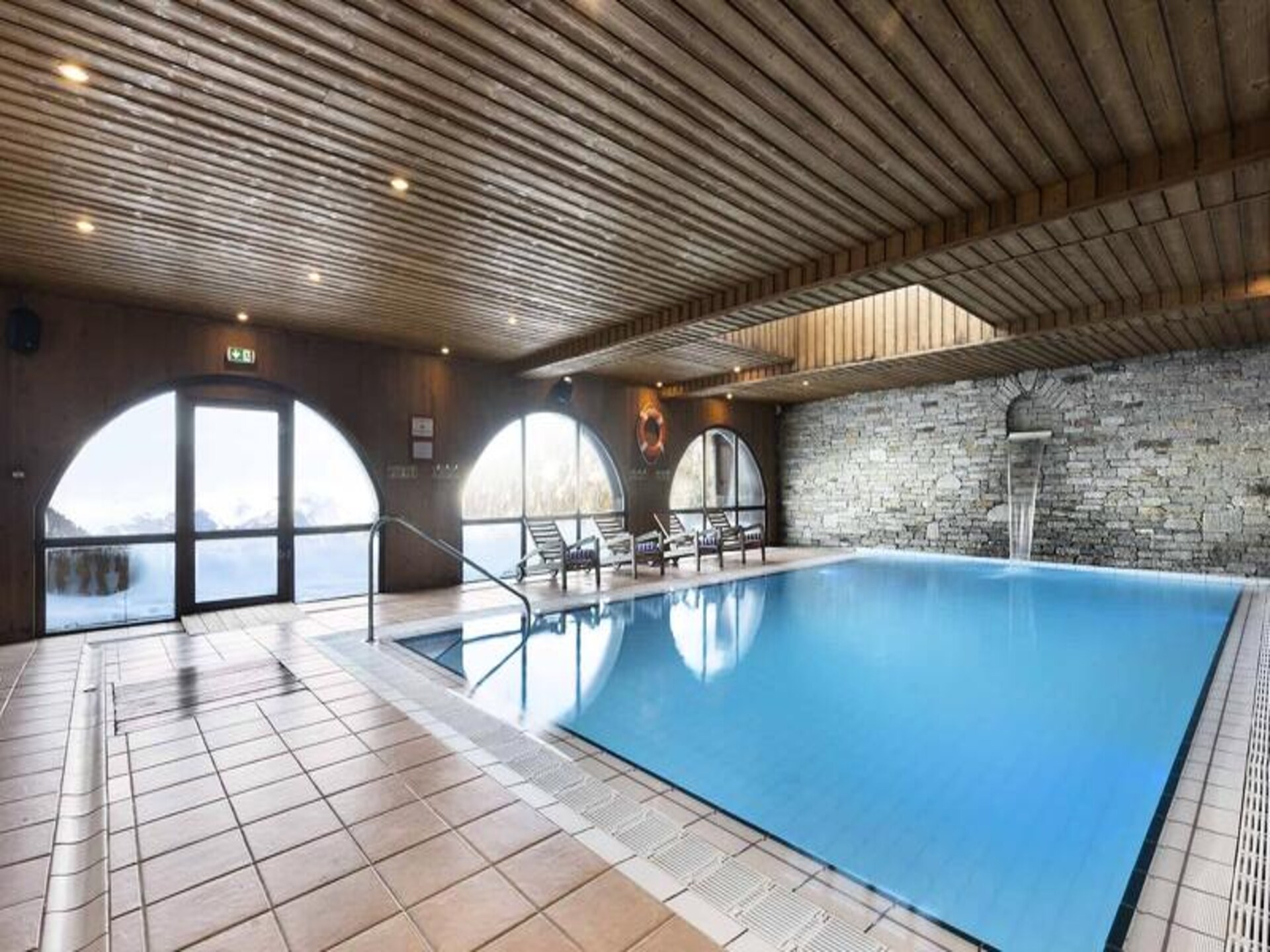 Ruim 14-persoons appartement in Belle Plagne met uitzicht op de Alpen - foto 4