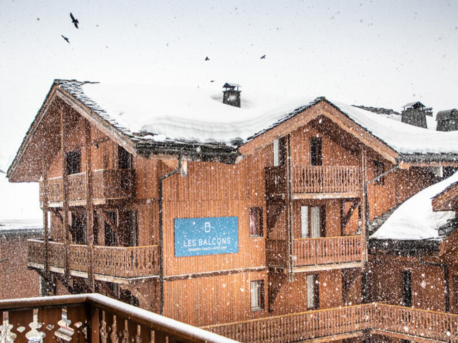 Ruim 14-persoons appartement in Belle Plagne met uitzicht op de Alpen - foto 13