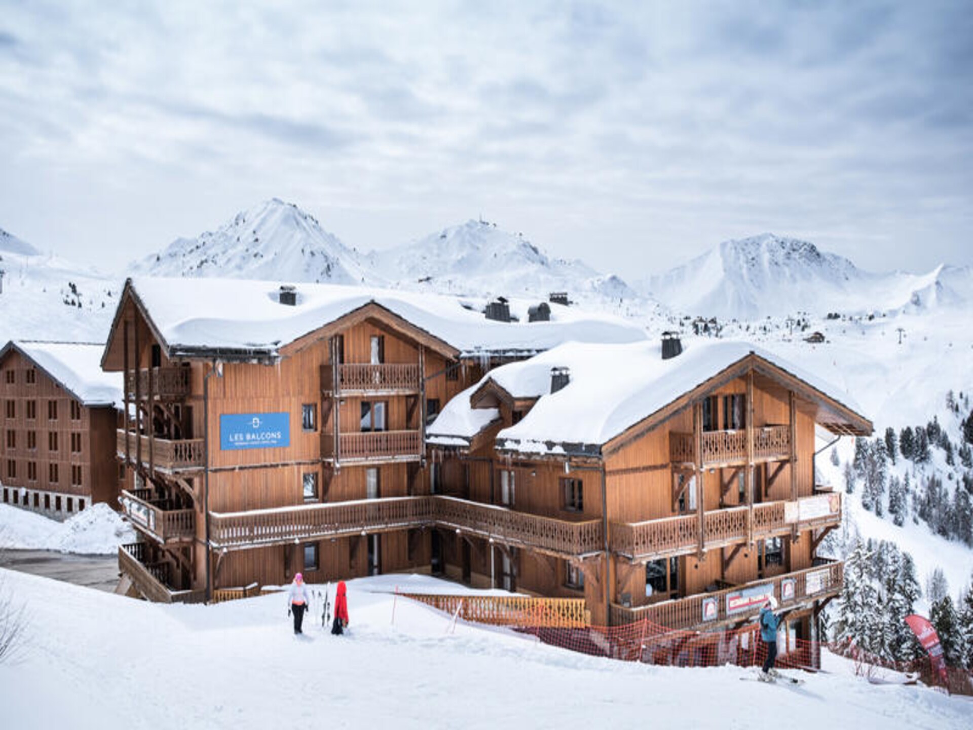 Alpine luxe voor 6 in Belle Plagne, direct aan de piste - foto 10