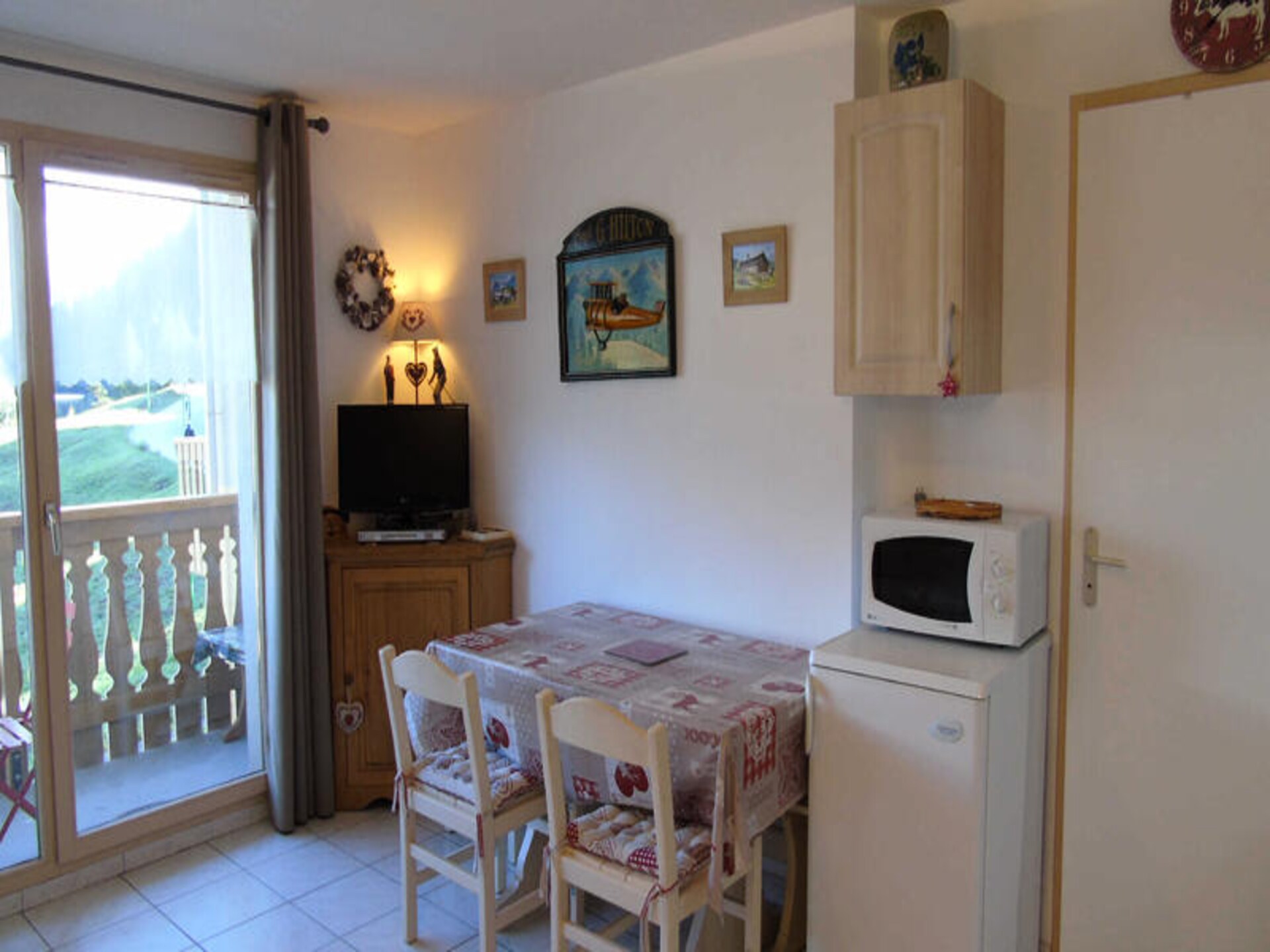 Résidence Cheval Blanc: Gezellig appartement in Valfréjus, 200m van de piste - foto 2