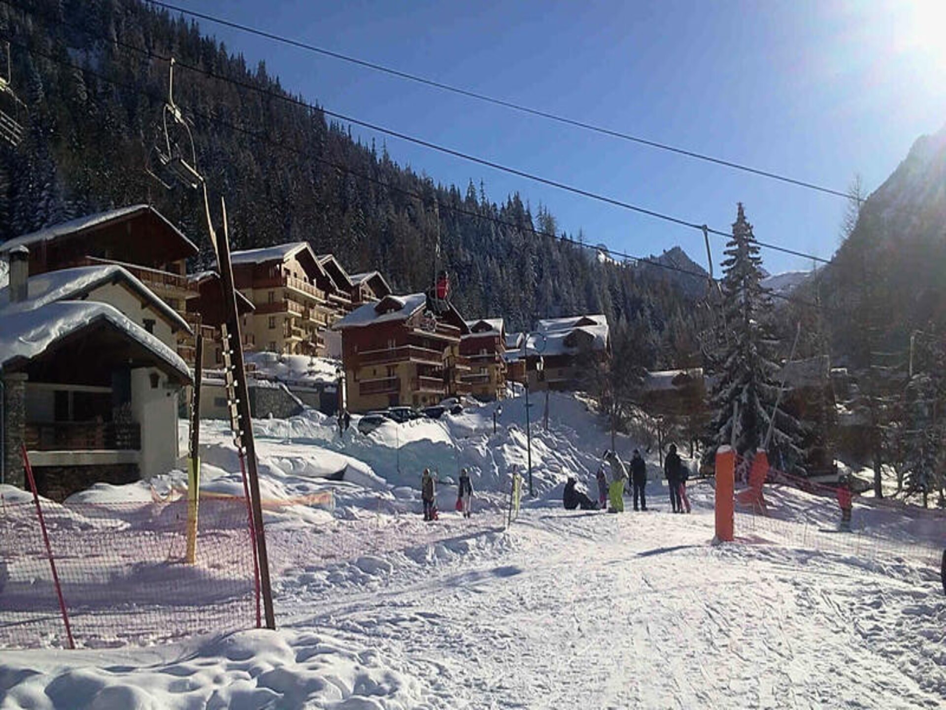 Résidence Cheval Blanc: Gezellig appartement in Valfréjus, 200m van de piste - foto 9