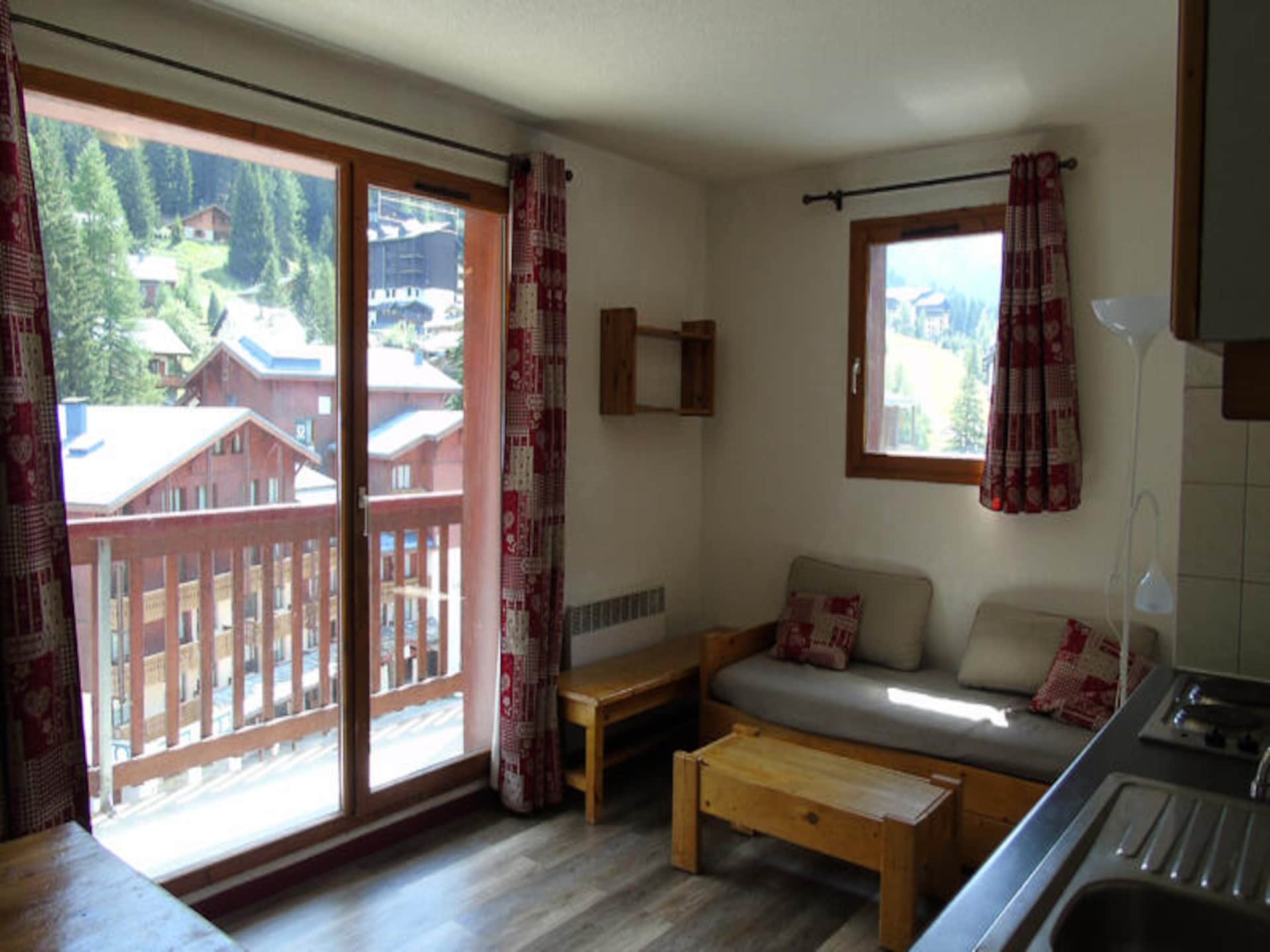 Knus appartement op 100m van de lift in Valfréjus met zuidbalkon - foto 5