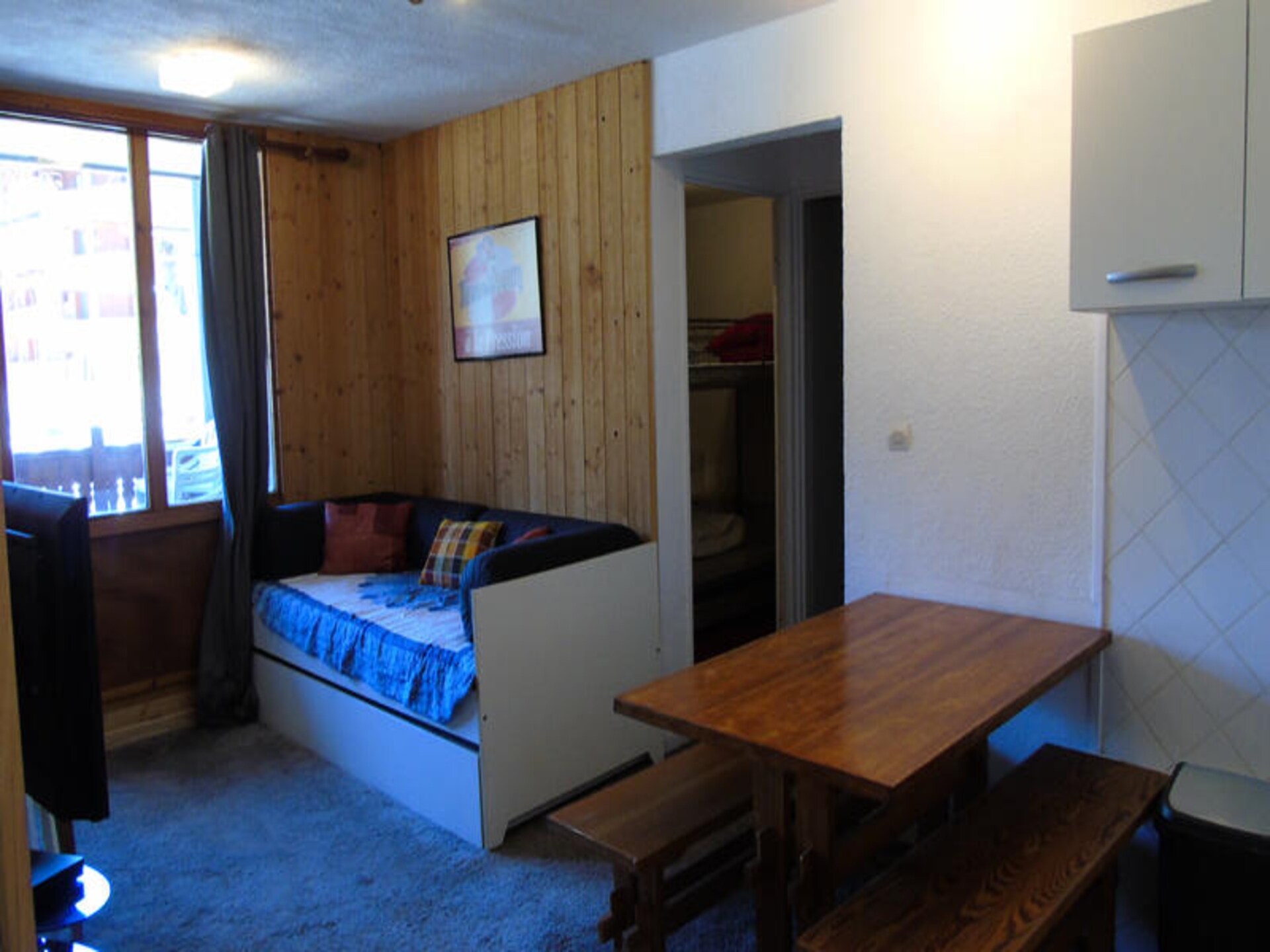 Appartement 6p in Valfréjus, direct naast de gondellift - foto 4