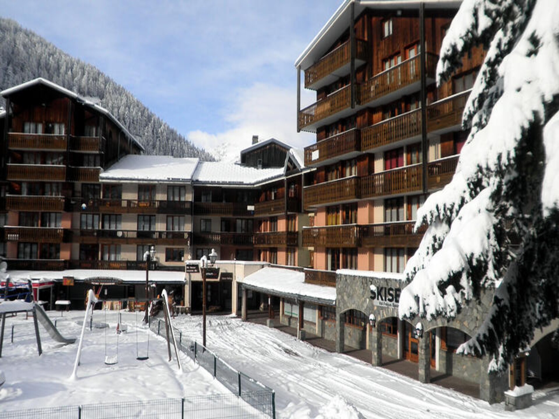 Studio Valfréjus, 20m van de gondel, balkon zuid - foto 10
