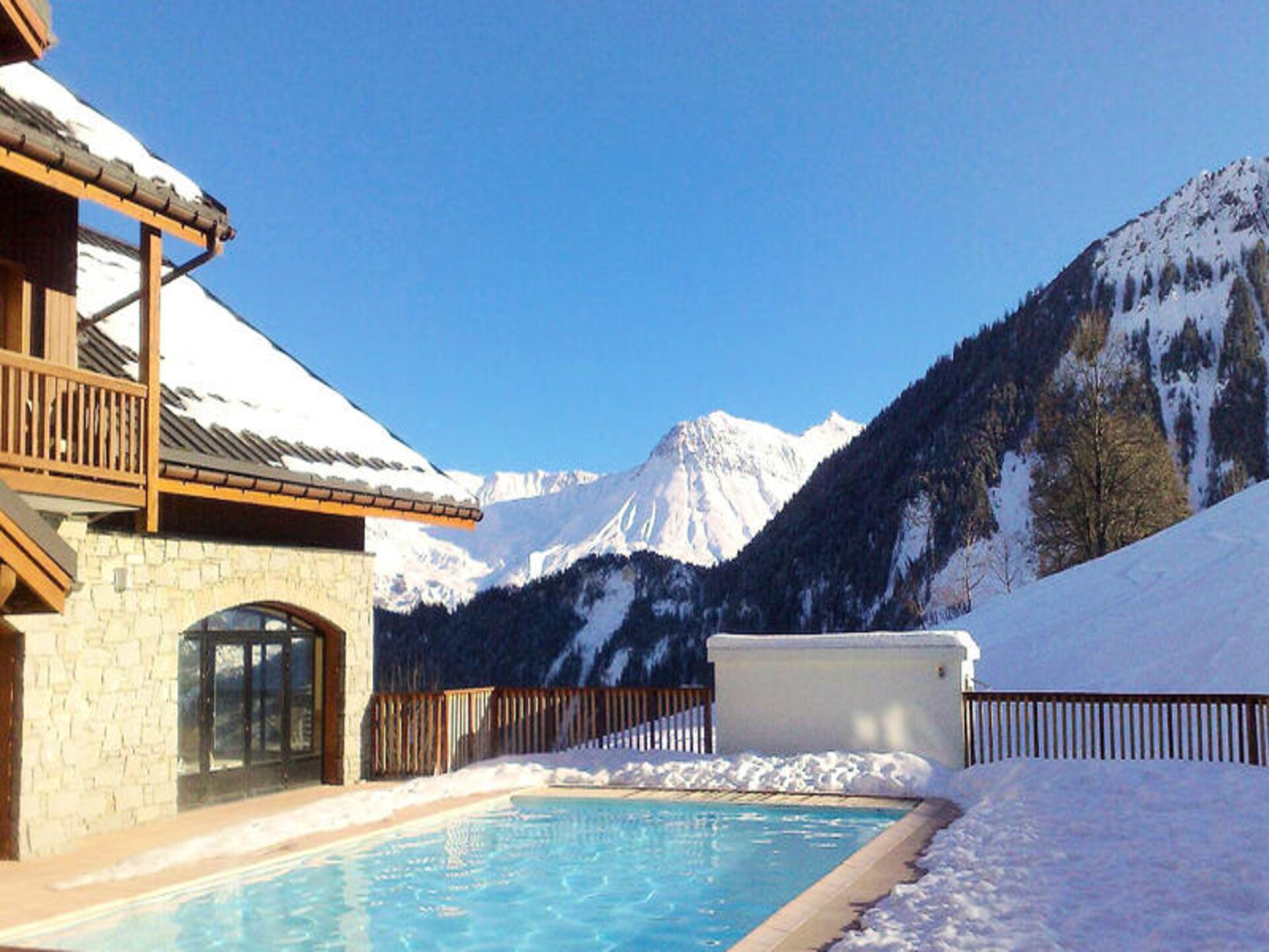 Appartement 6p in Le Corbier, 50m van de piste met zwembad en sauna - foto 9