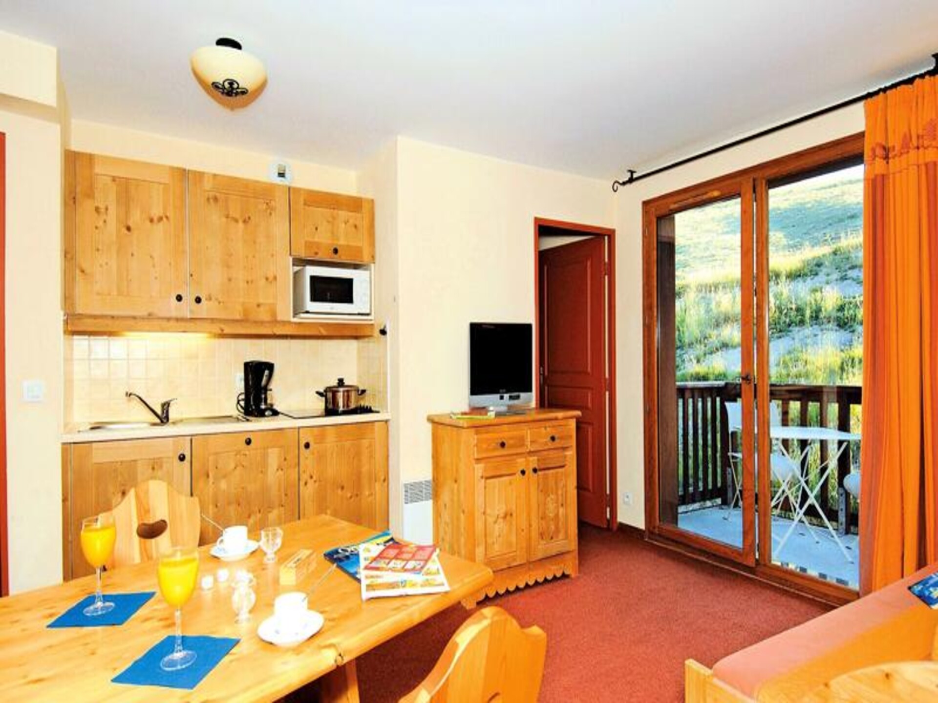 Appartement 6p in Le Corbier, 50m van de piste met zwembad en sauna - foto 10