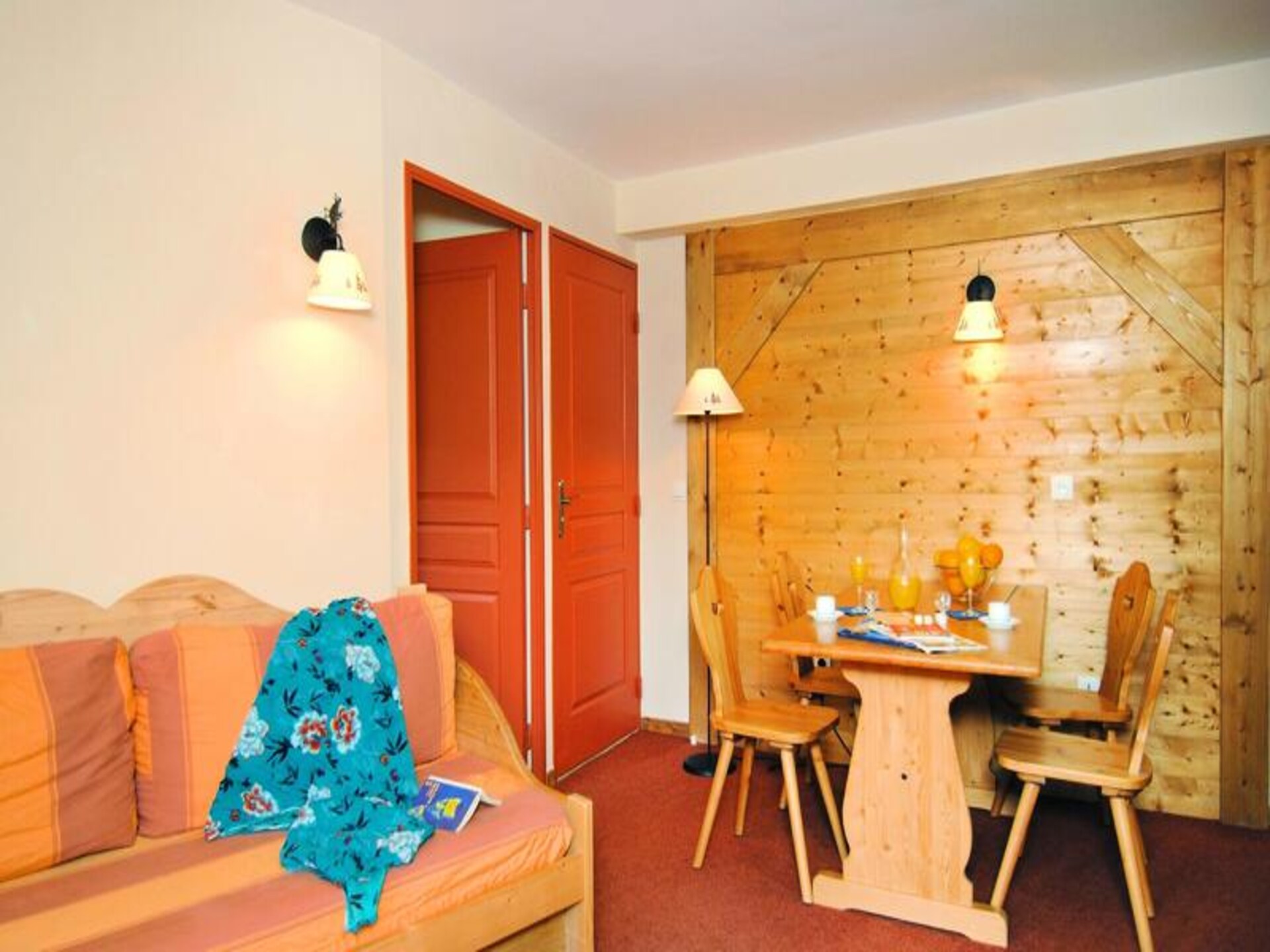 Appartement 6p in Le Corbier, 50m van de piste met zwembad en sauna - foto 11