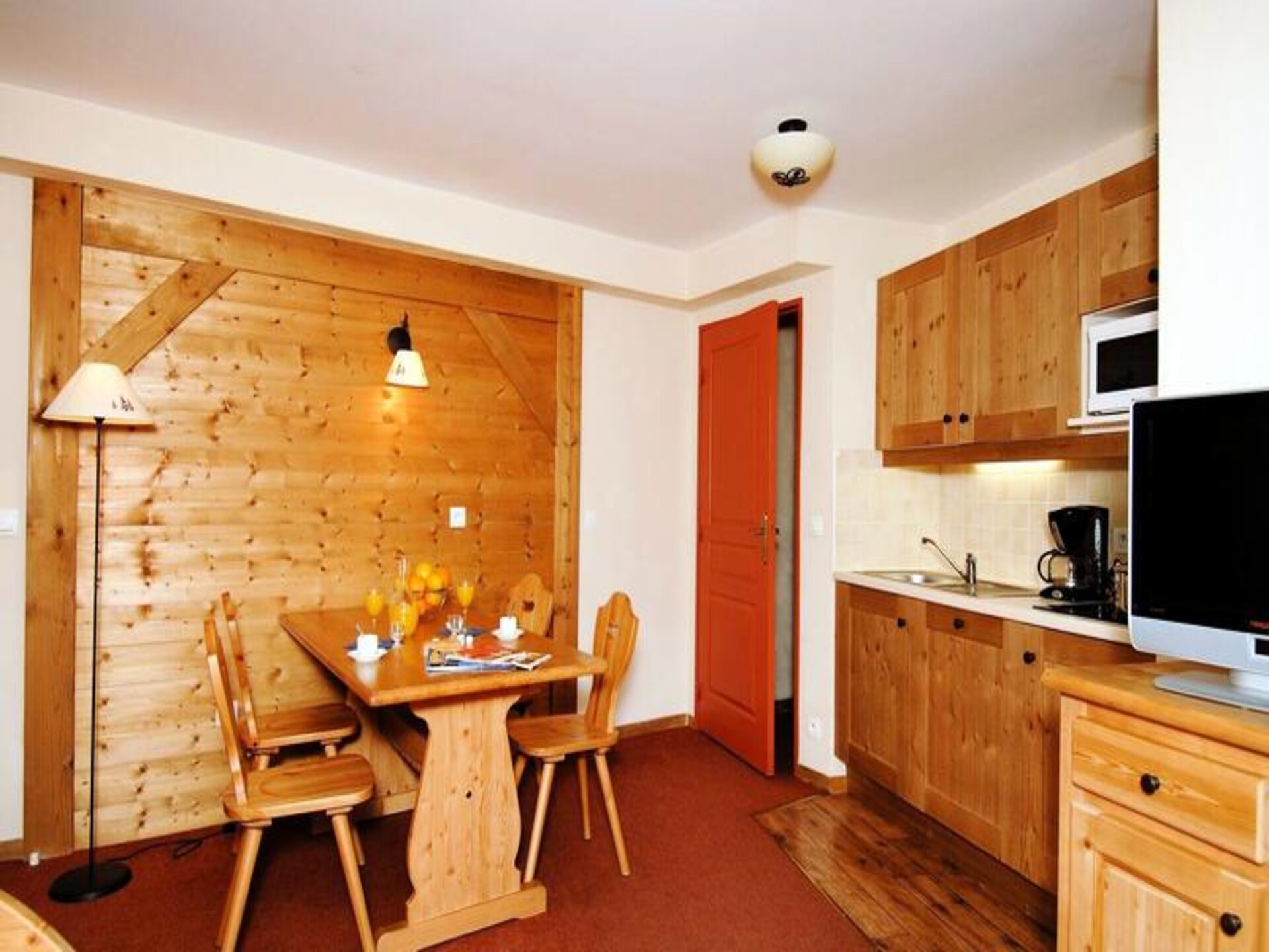 Appartement 6p in Le Corbier, 50m van de piste met zwembad en sauna - foto 12