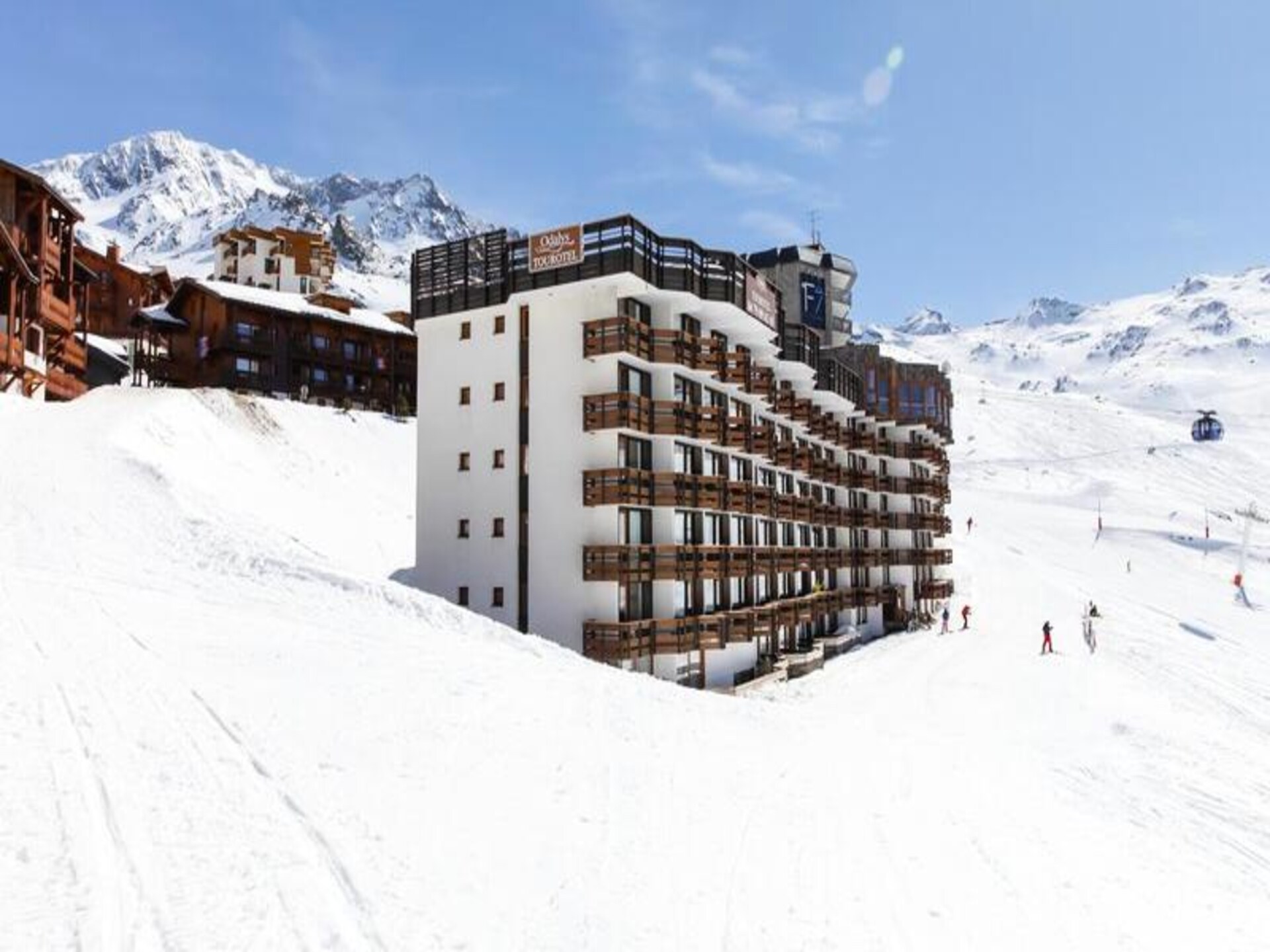 Ski-in/ski-out appartement voor 6 personen in Val Thorens, op 50m van het centrum - foto 8