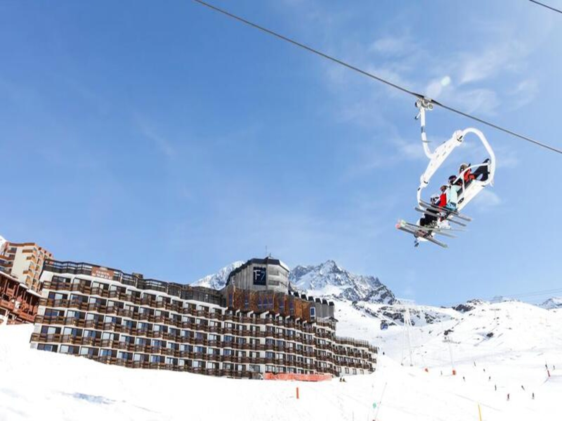 Ski-in/ski-out appartement voor 4 personen in Val Thorens, vlakbij het centrum - foto 1