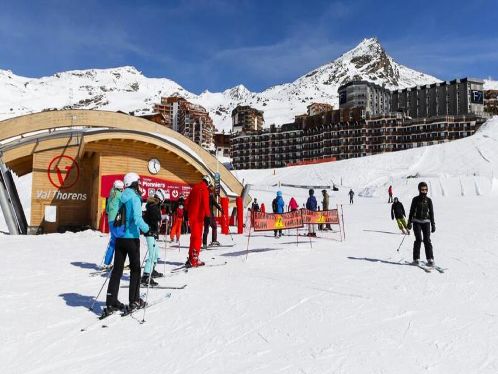 Ski-in/ski-out appartement voor 4 personen in Val Thorens, vlakbij het centrum - foto 8