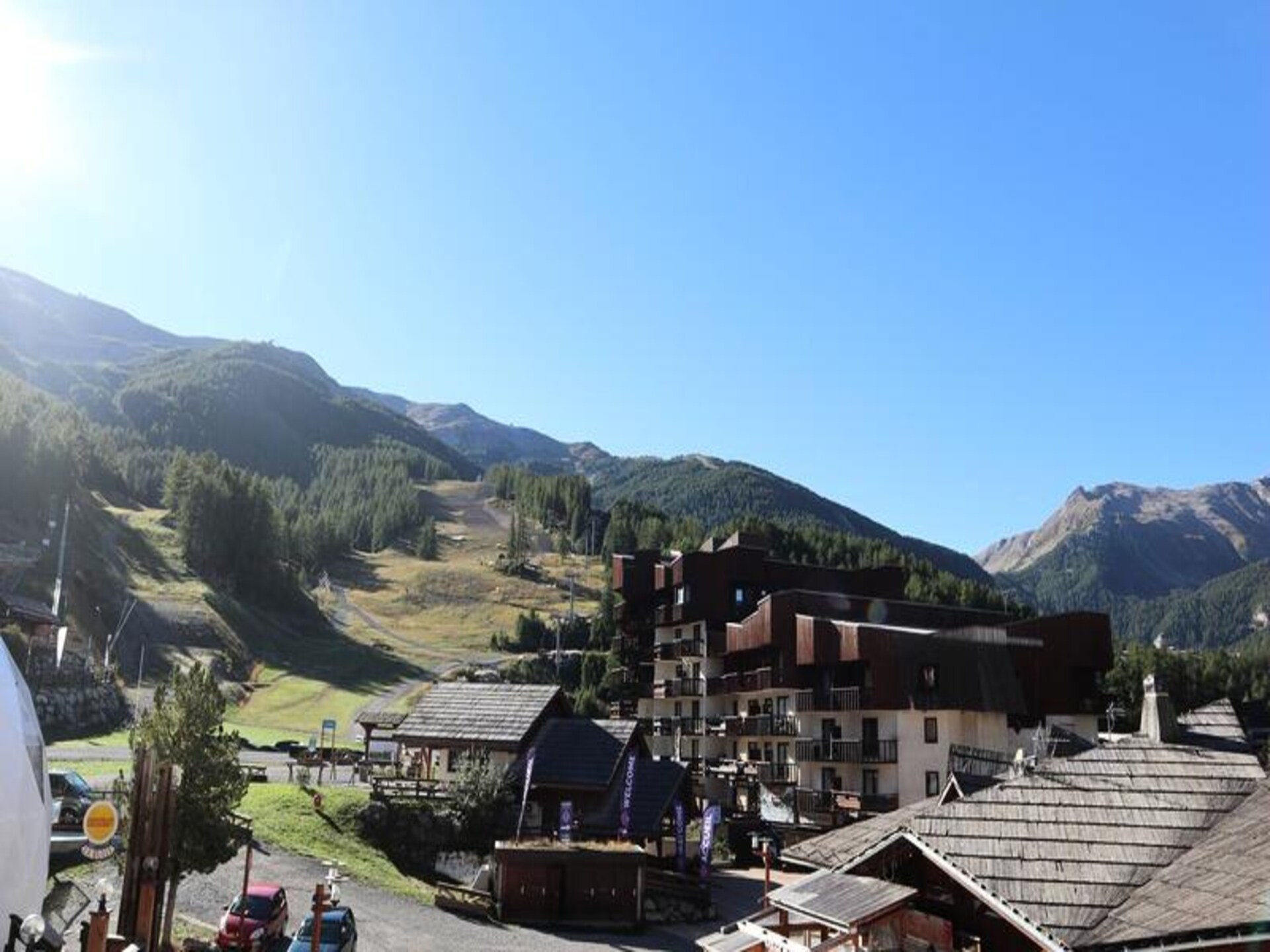 Knus appartement op de piste in Les Orres met balkon en uitzicht - foto 11