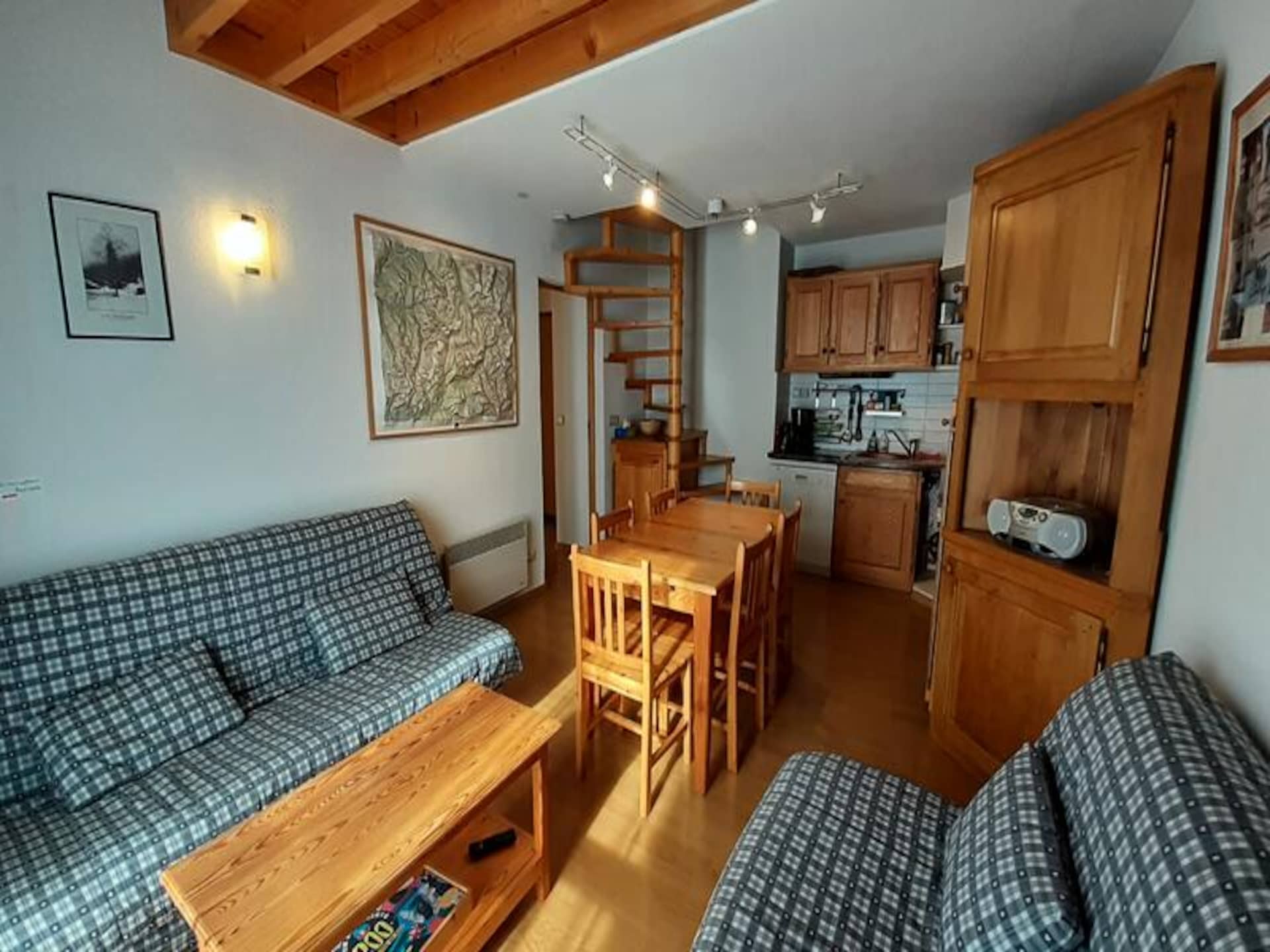 Authentiek 6-persoons appartement op 50m van de gondellift in Valfréjus - foto 1