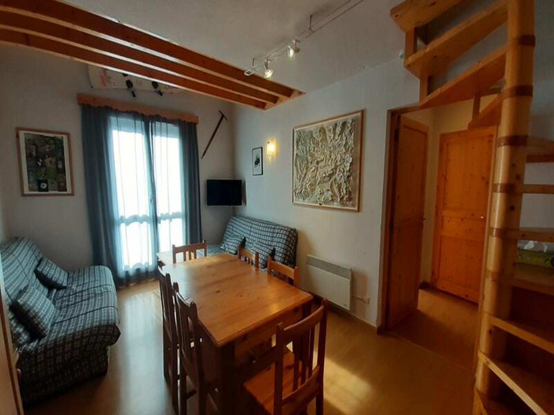 Authentiek 6-persoons appartement op 50m van de gondellift in Valfréjus - foto 4