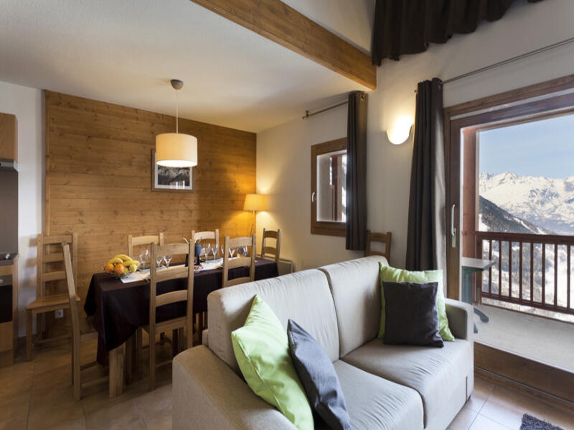 Ruim appartement voor 14 personen aan de piste in Sainte Foy met zwembad & spa - foto 16